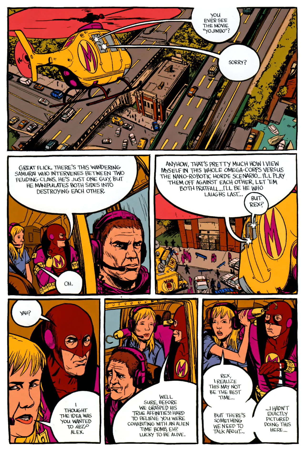 Read online Omega: The Unknown (2007) comic -  Issue #9 - 11