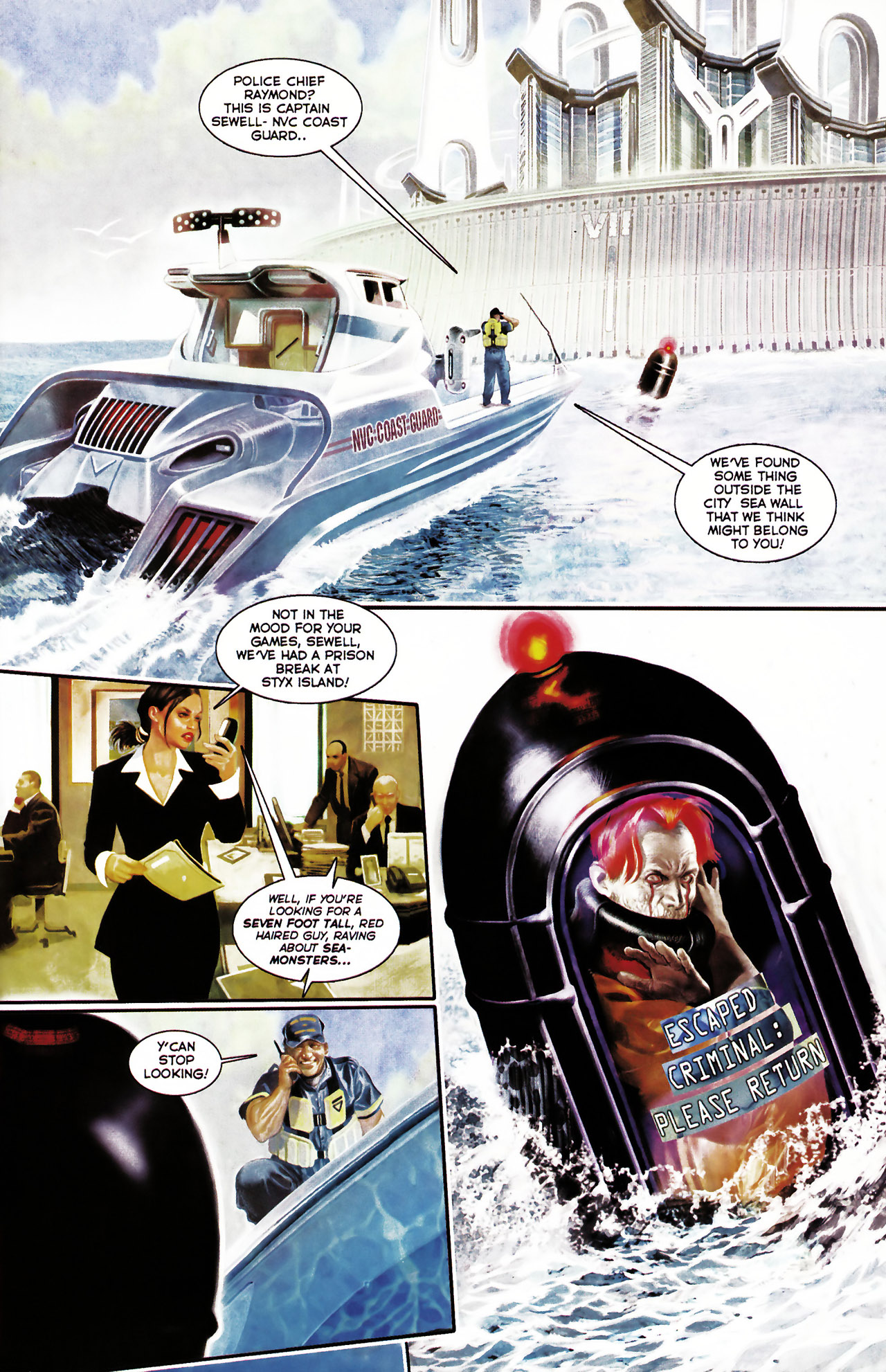 Read online Shark-Man comic -  Issue #1 - 7