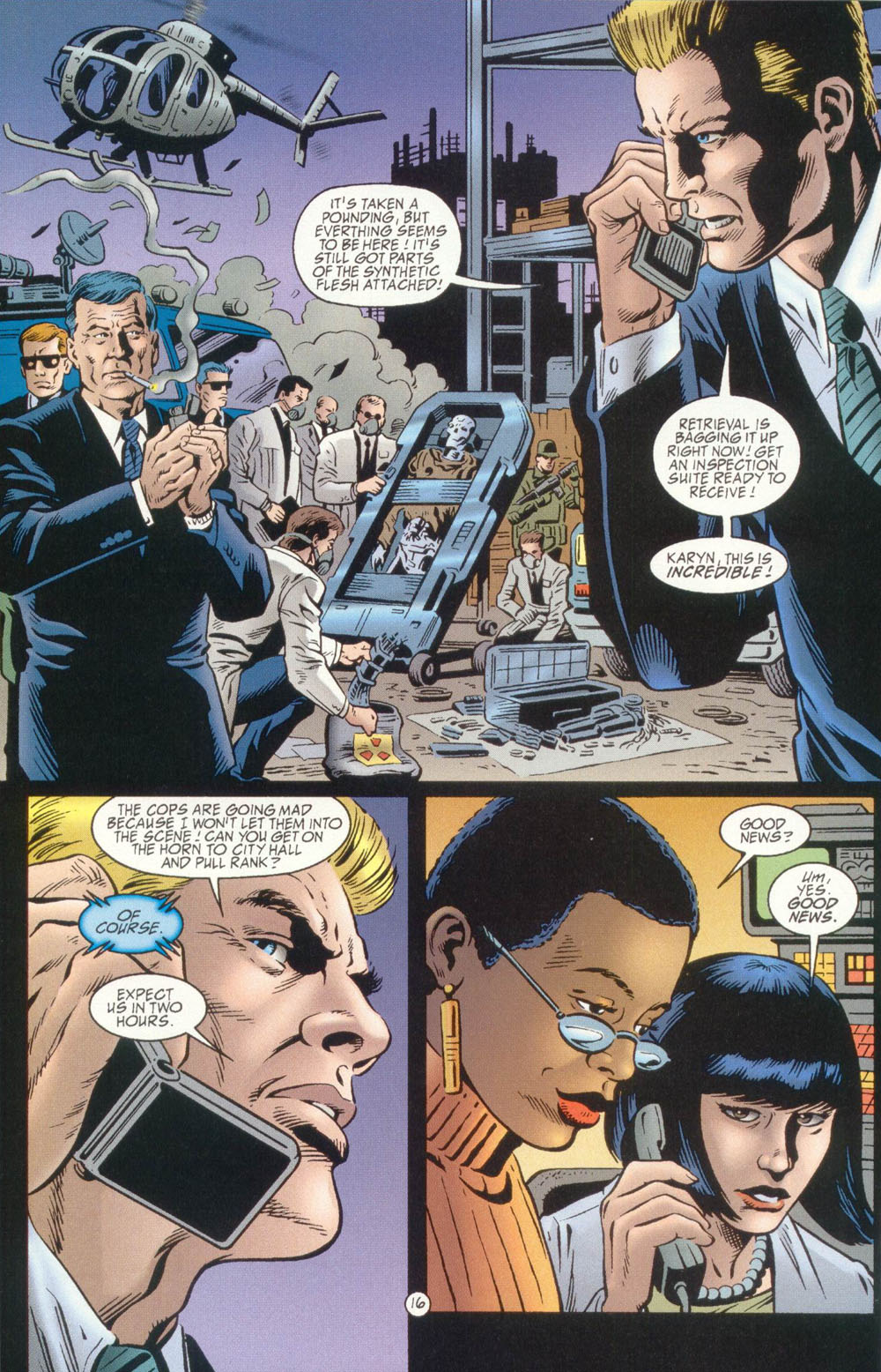 Read online T2: Cybernetic Dawn comic -  Issue #3 - 17