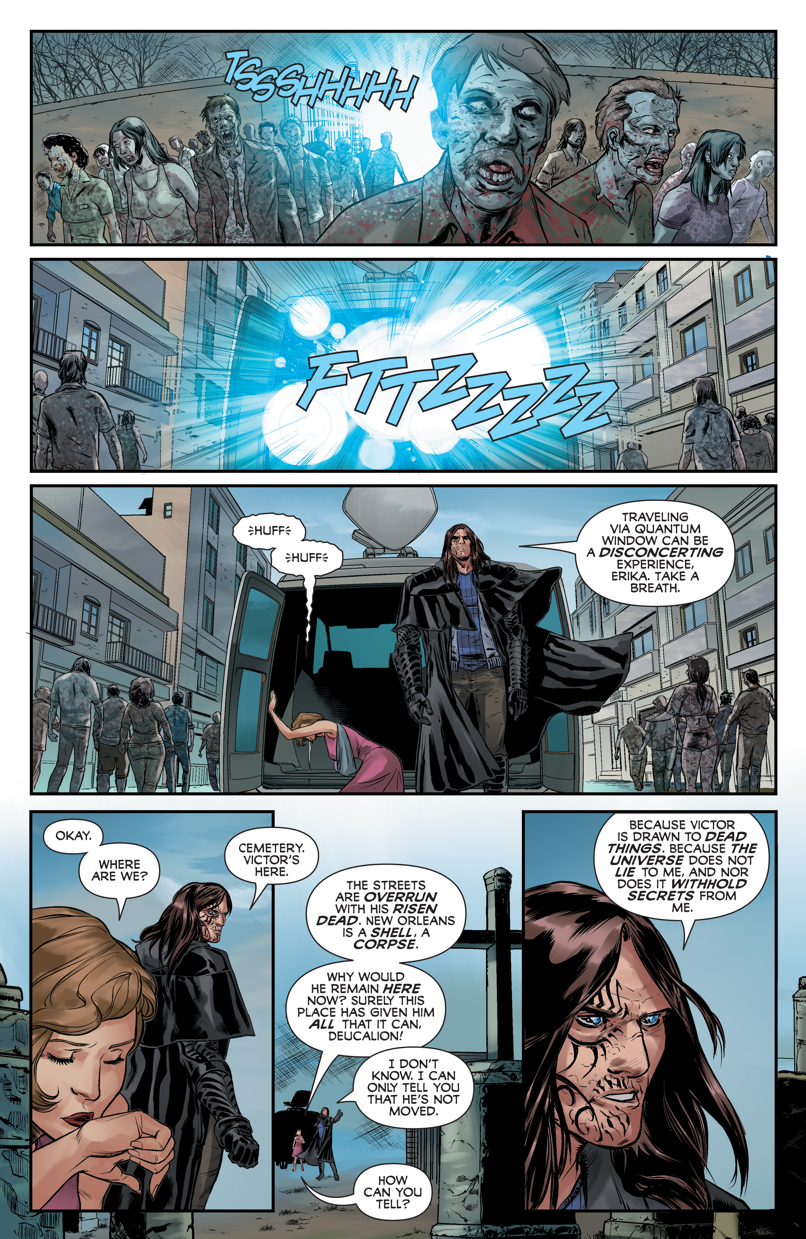 Read online Dean Koontz's Frankenstein: Storm Surge comic -  Issue #6 - 7