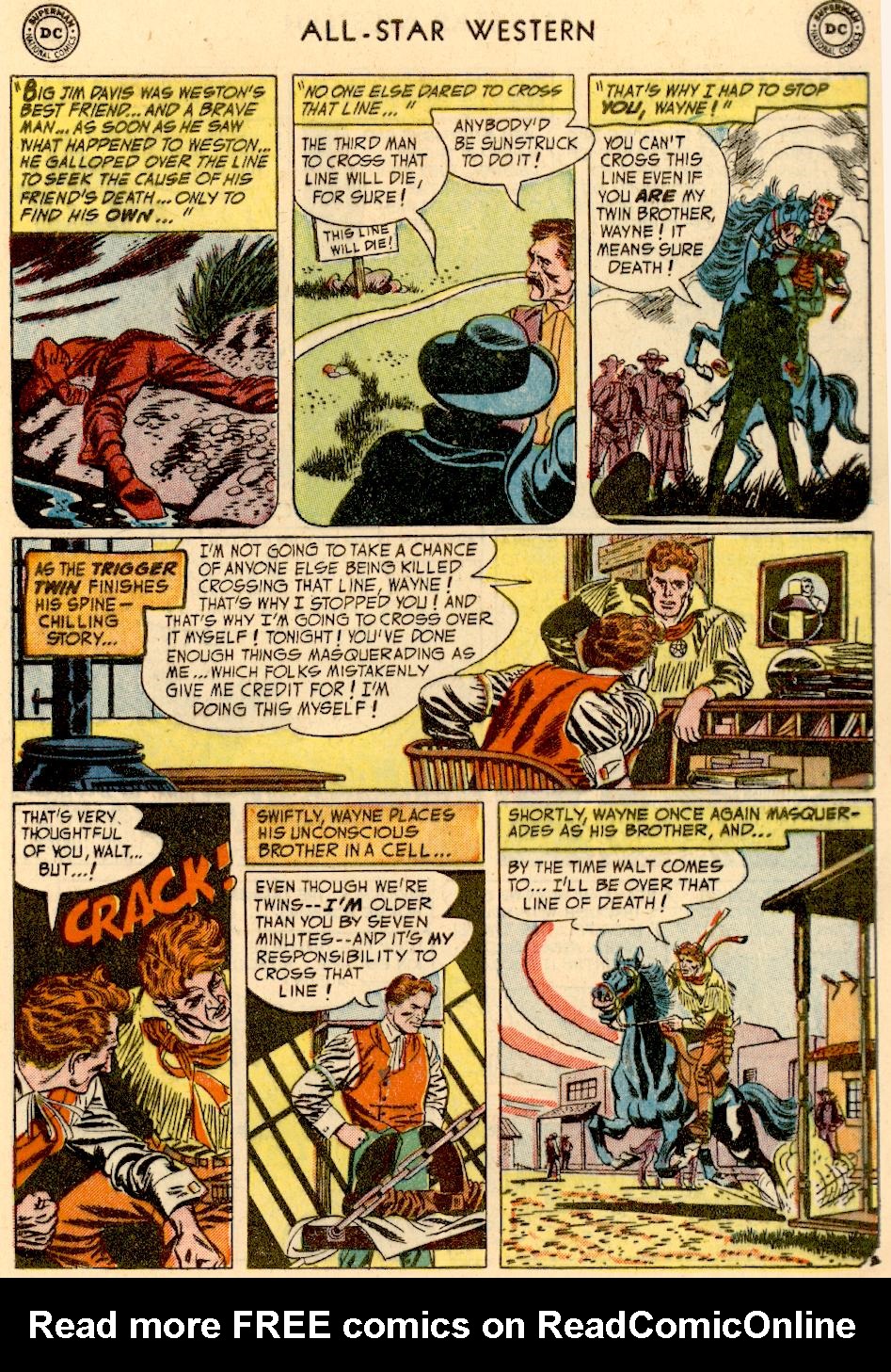 Read online All-Star Western (1951) comic -  Issue #73 - 5