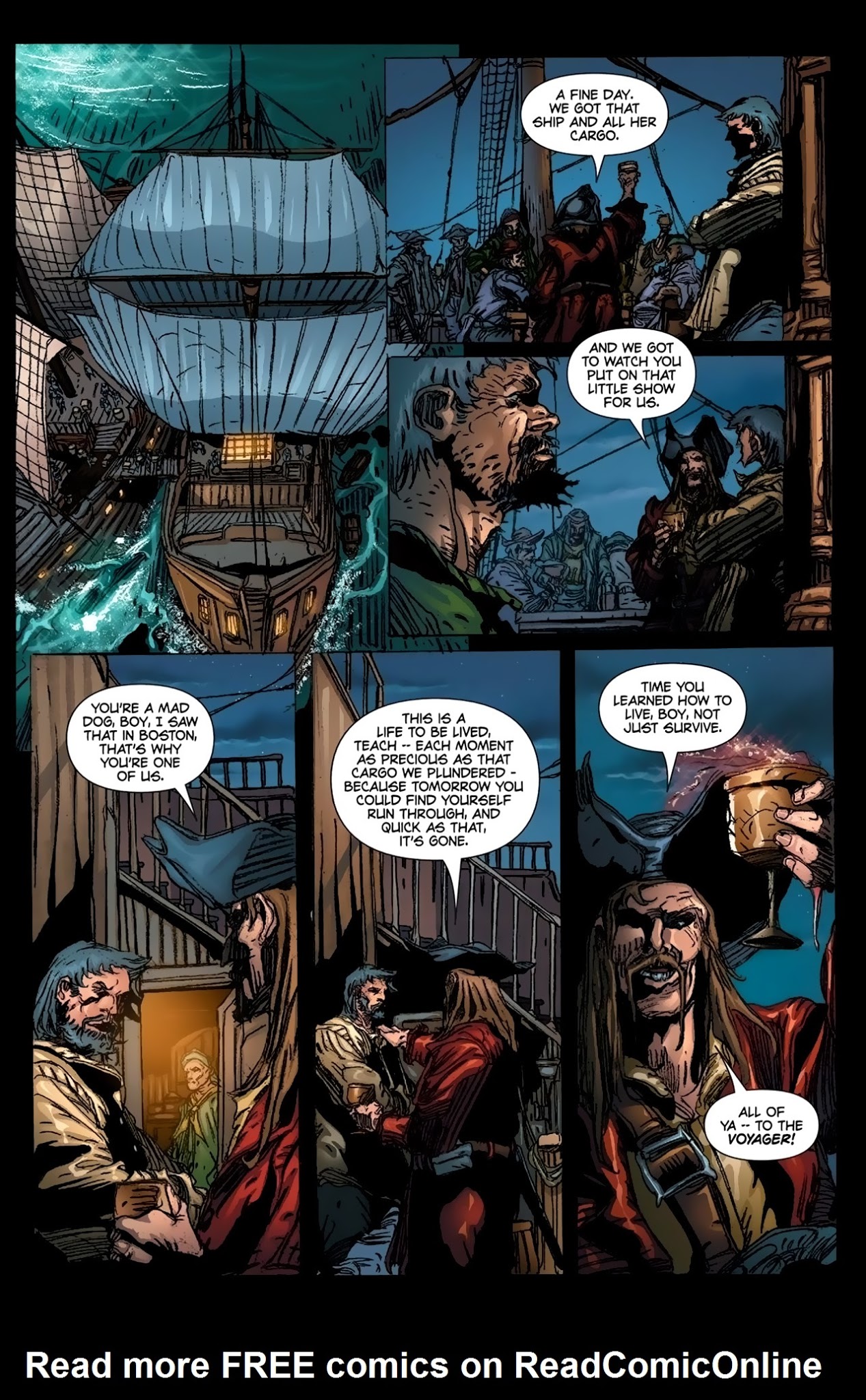 Read online Blackbeard: Legend of the Pyrate King comic -  Issue #3 - 15