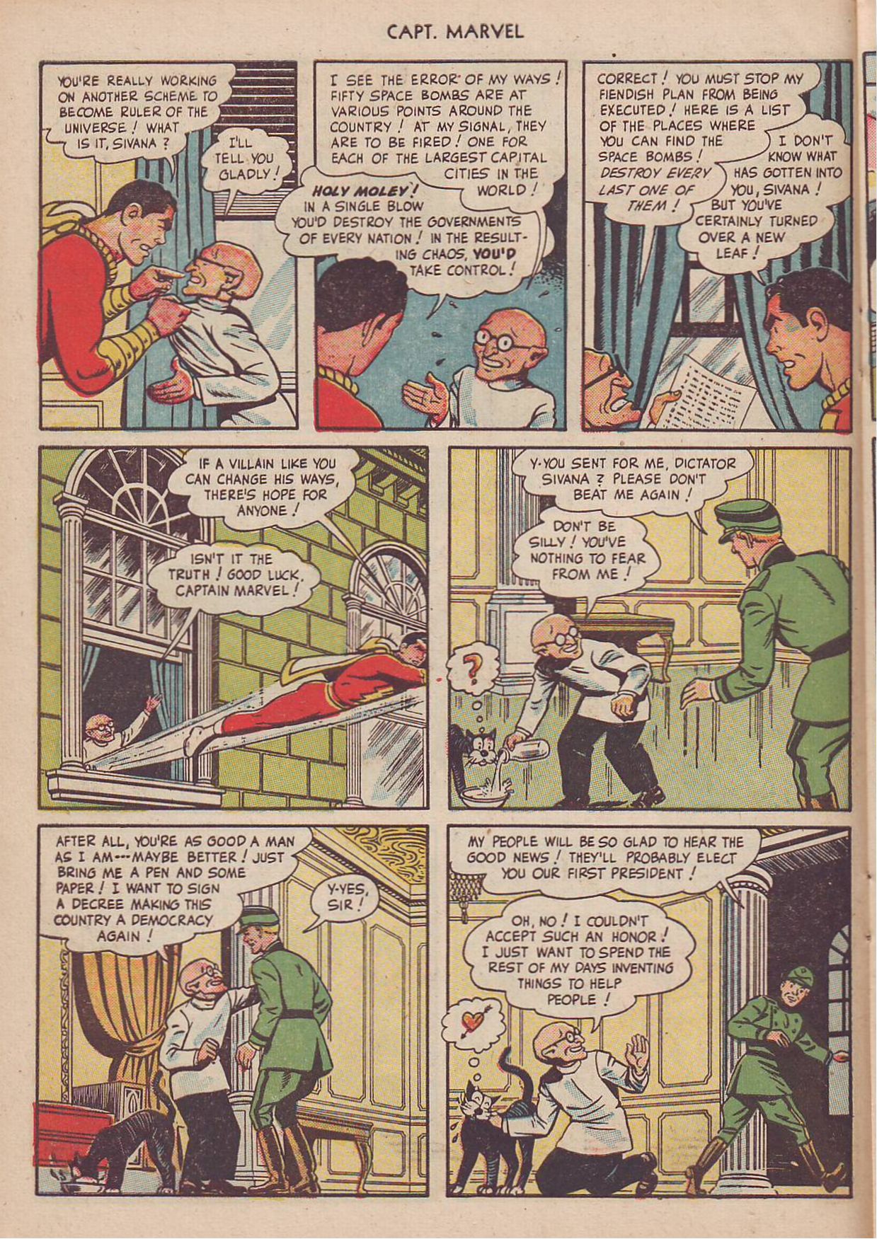 Read online Captain Marvel Adventures comic -  Issue #107 - 22