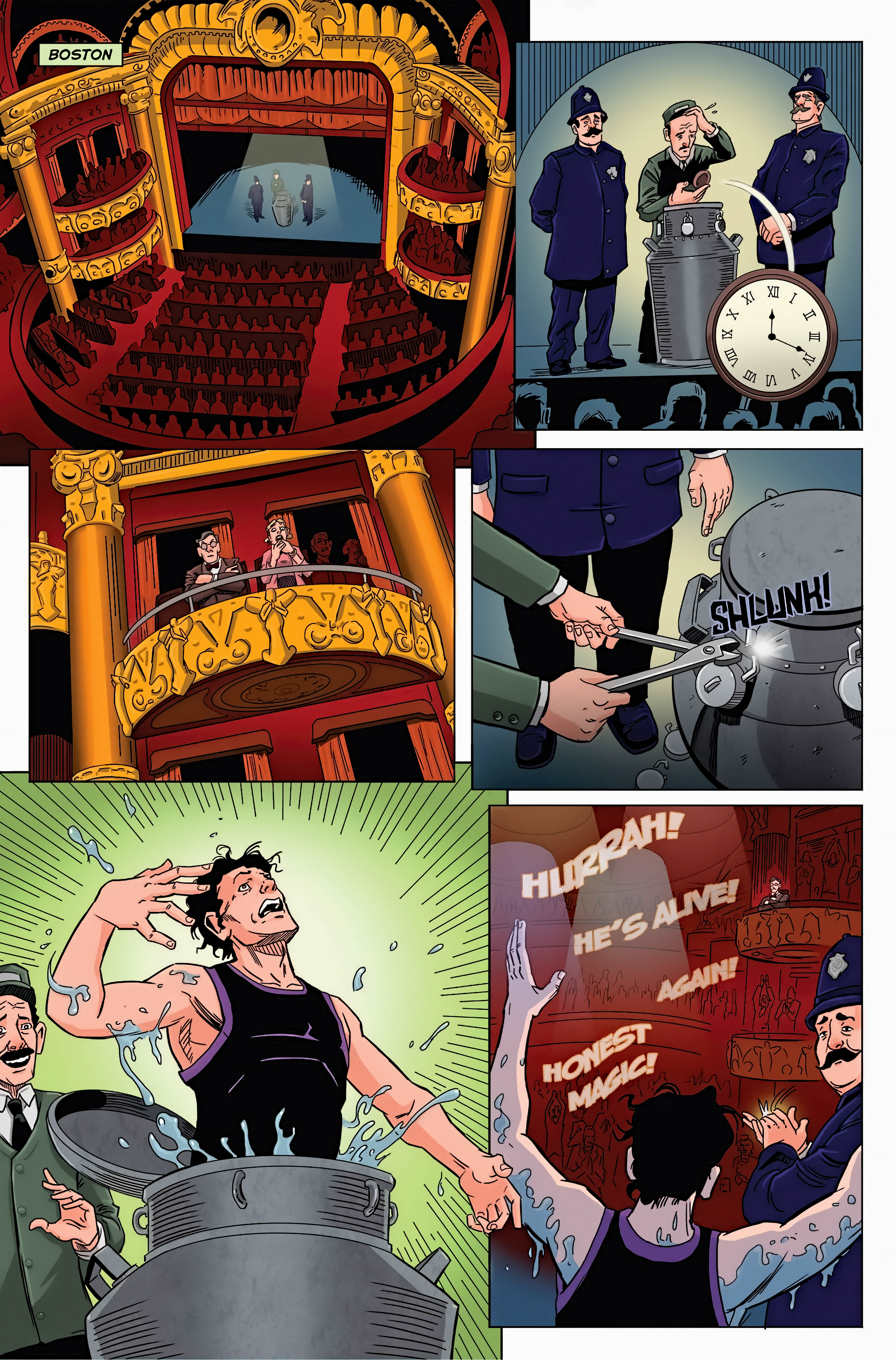 Read online Herald: Lovecraft and Tesla comic -  Issue #1 - 10
