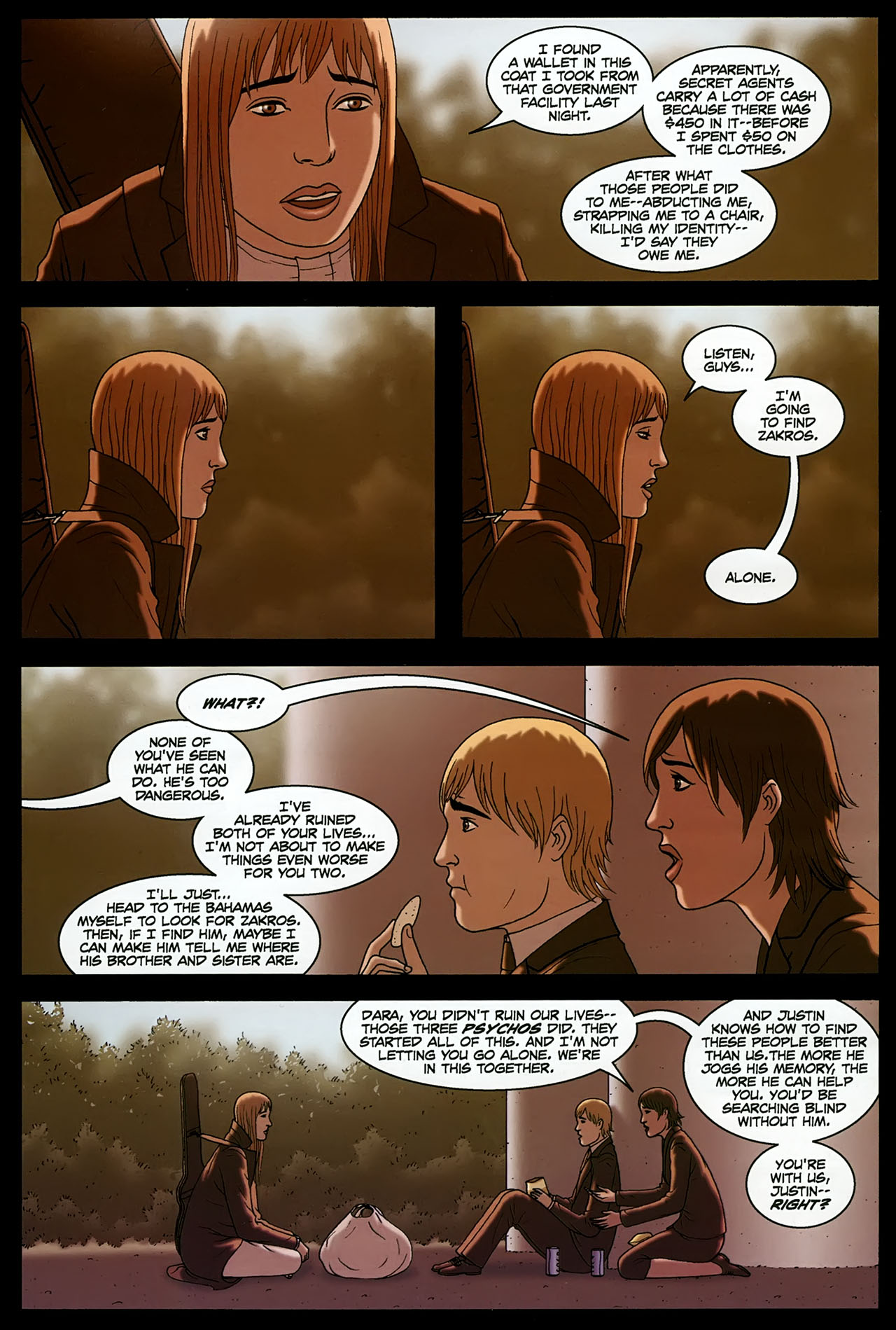 Read online The Sword comic -  Issue #7 - 9