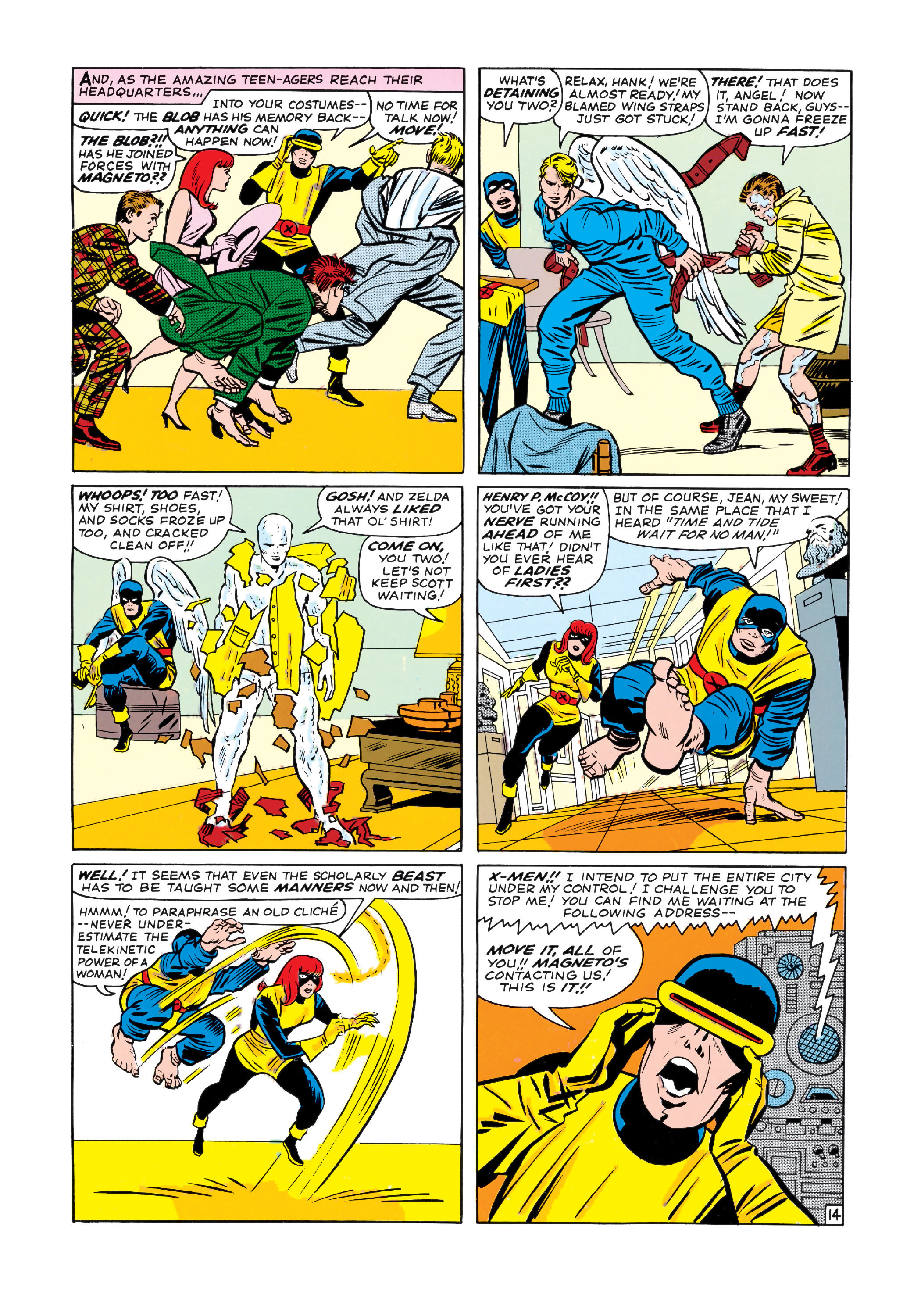 Read online Uncanny X-Men (1963) comic -  Issue #7 - 15