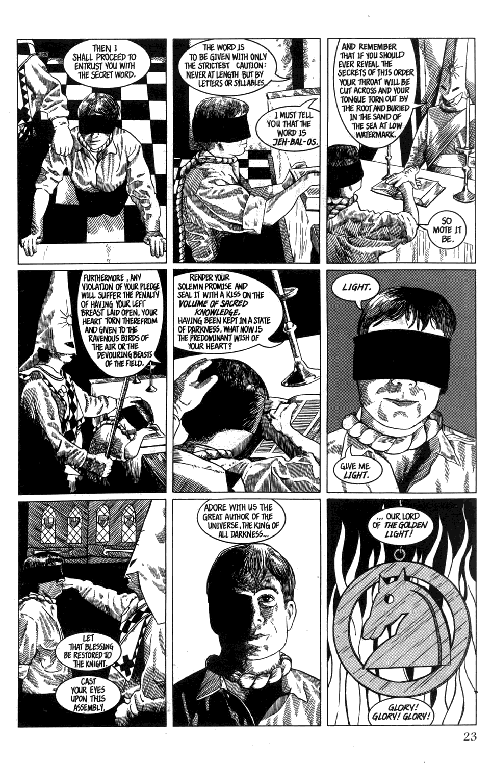 Read online Strangehaven comic -  Issue #2 - 23