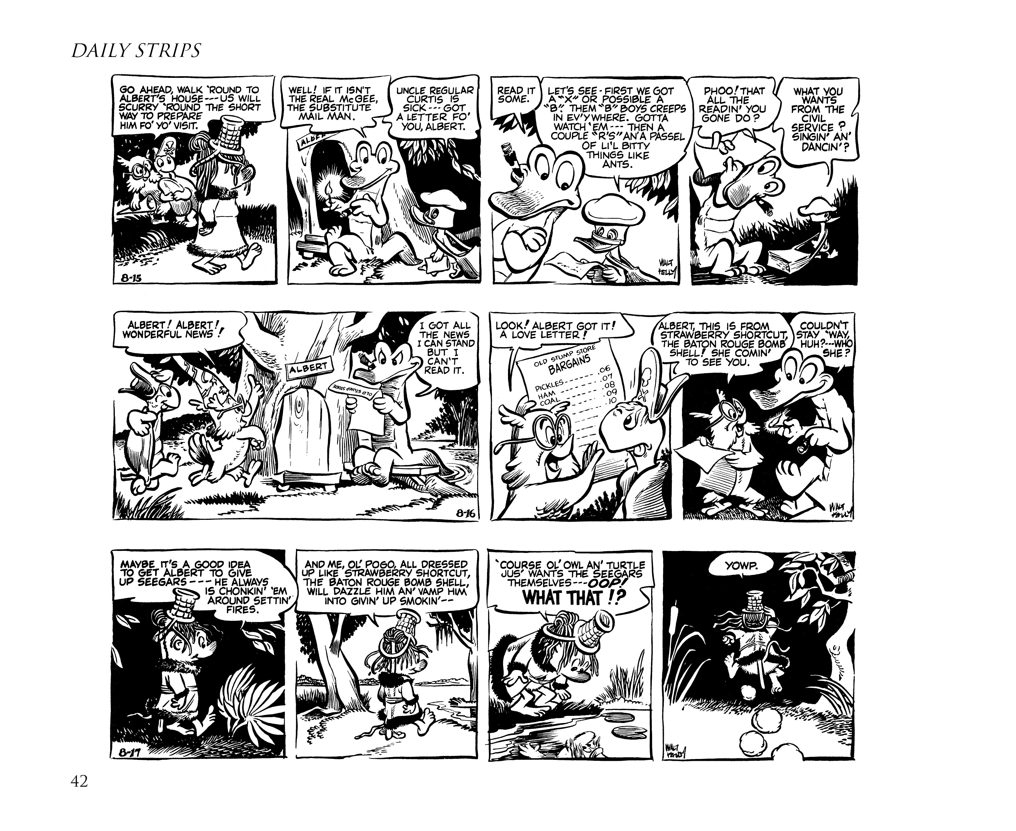 Read online Pogo by Walt Kelly: The Complete Syndicated Comic Strips comic -  Issue # TPB 1 (Part 1) - 60