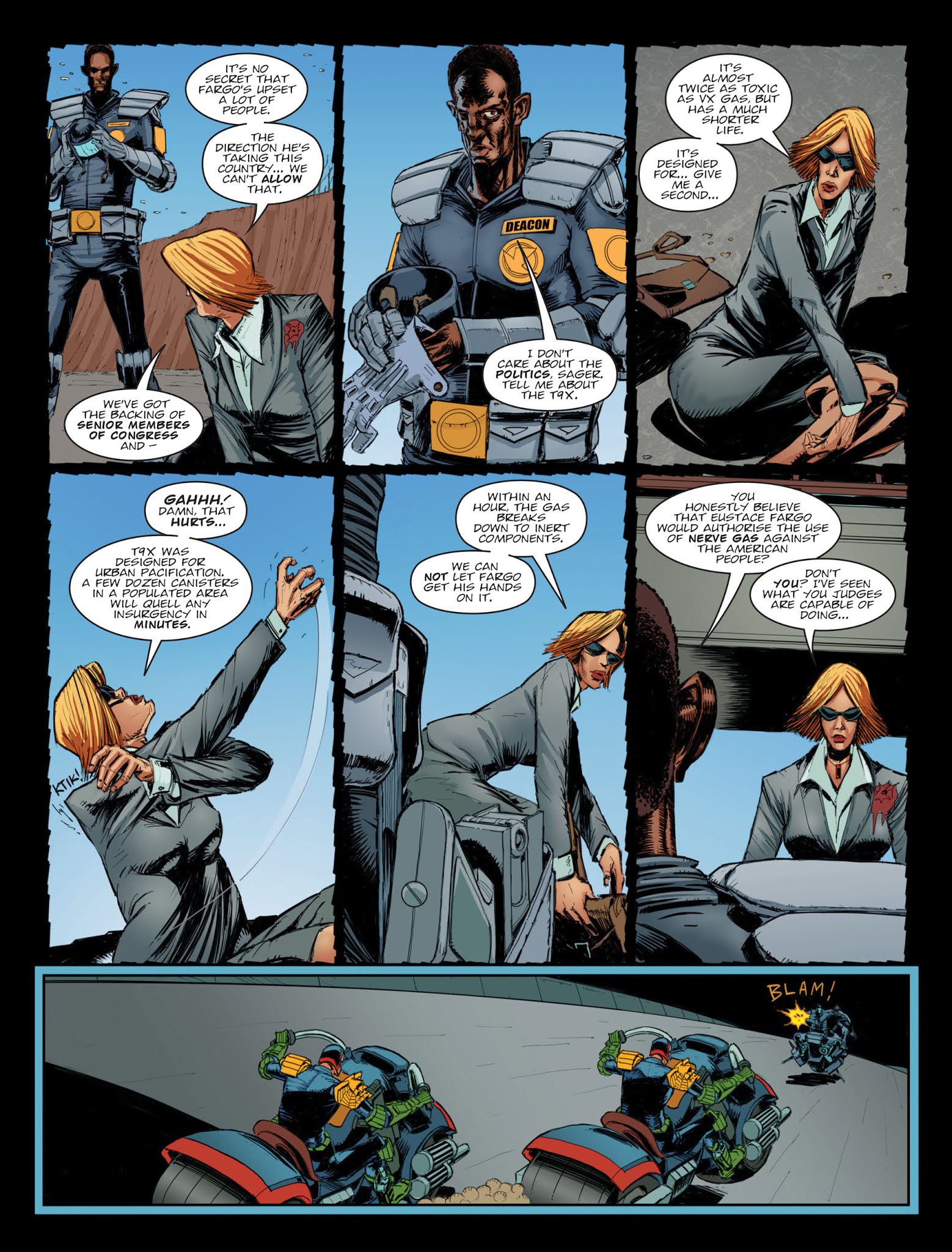 Read online 2000 AD comic -  Issue #2084 - 7