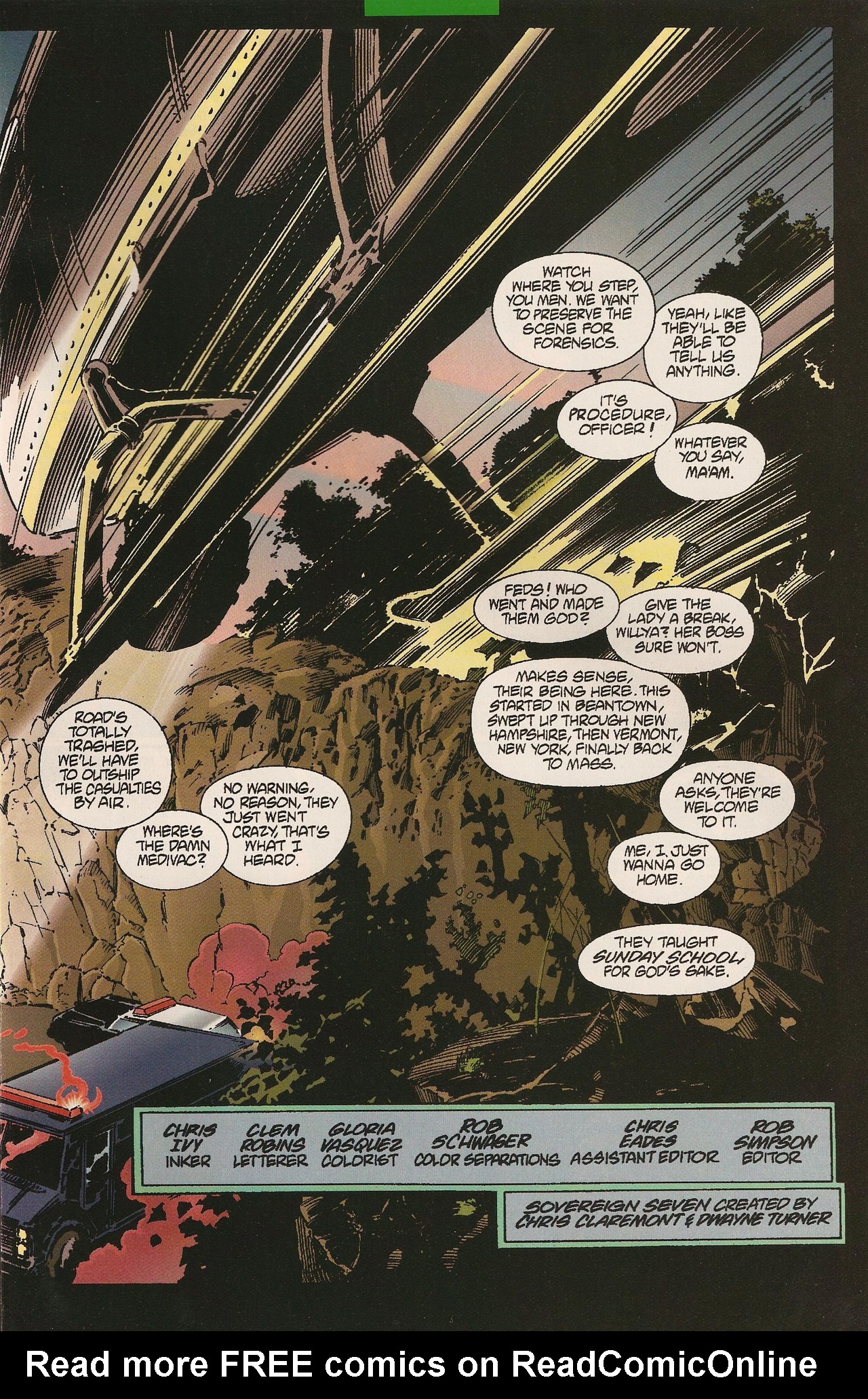 Read online Sovereign Seven comic -  Issue #4 - 6