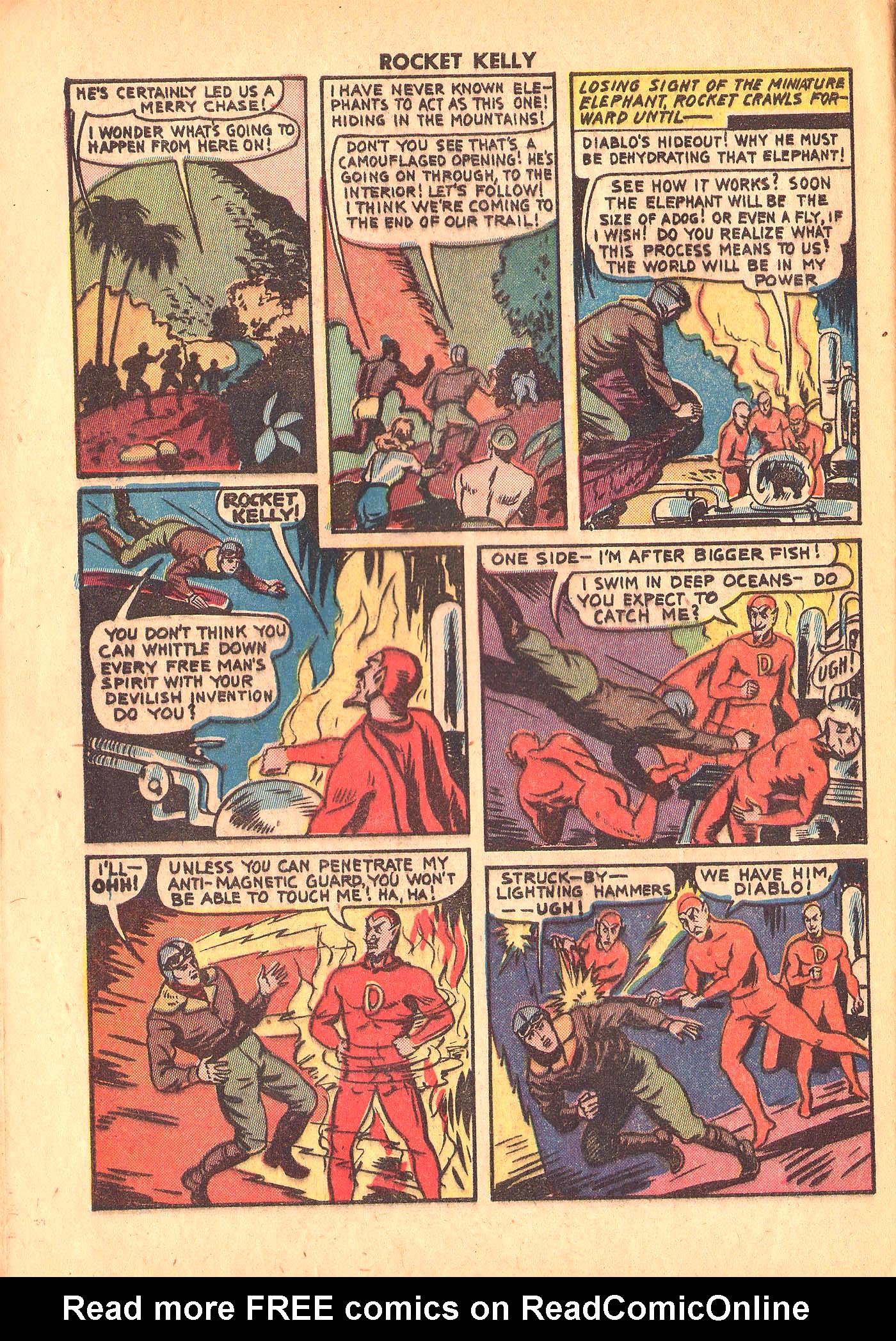 Read online Rocket Kelly (1945) comic -  Issue #1 - 32