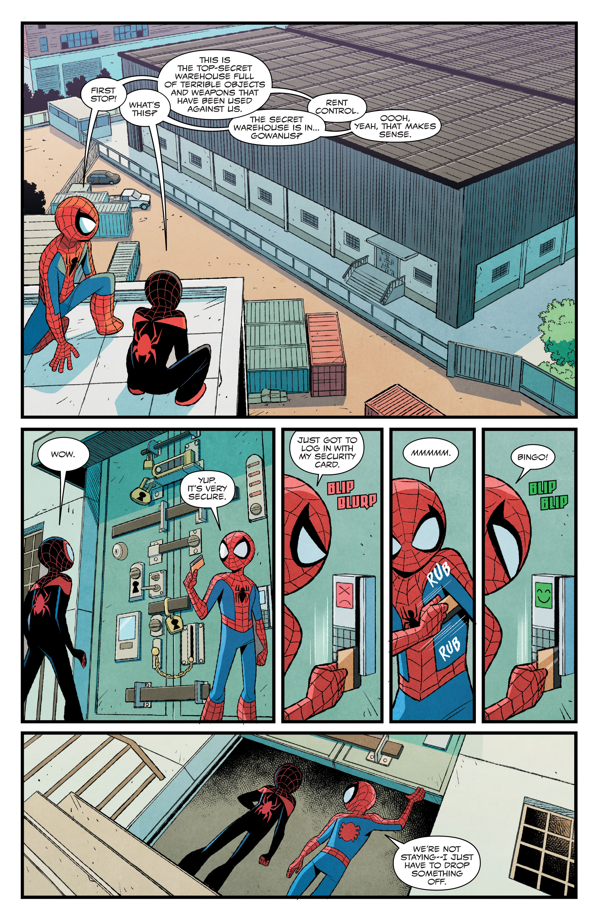 Read online Peter Parker And Miles Morales Spider-Men Double Trouble comic -  Issue #1 - 7