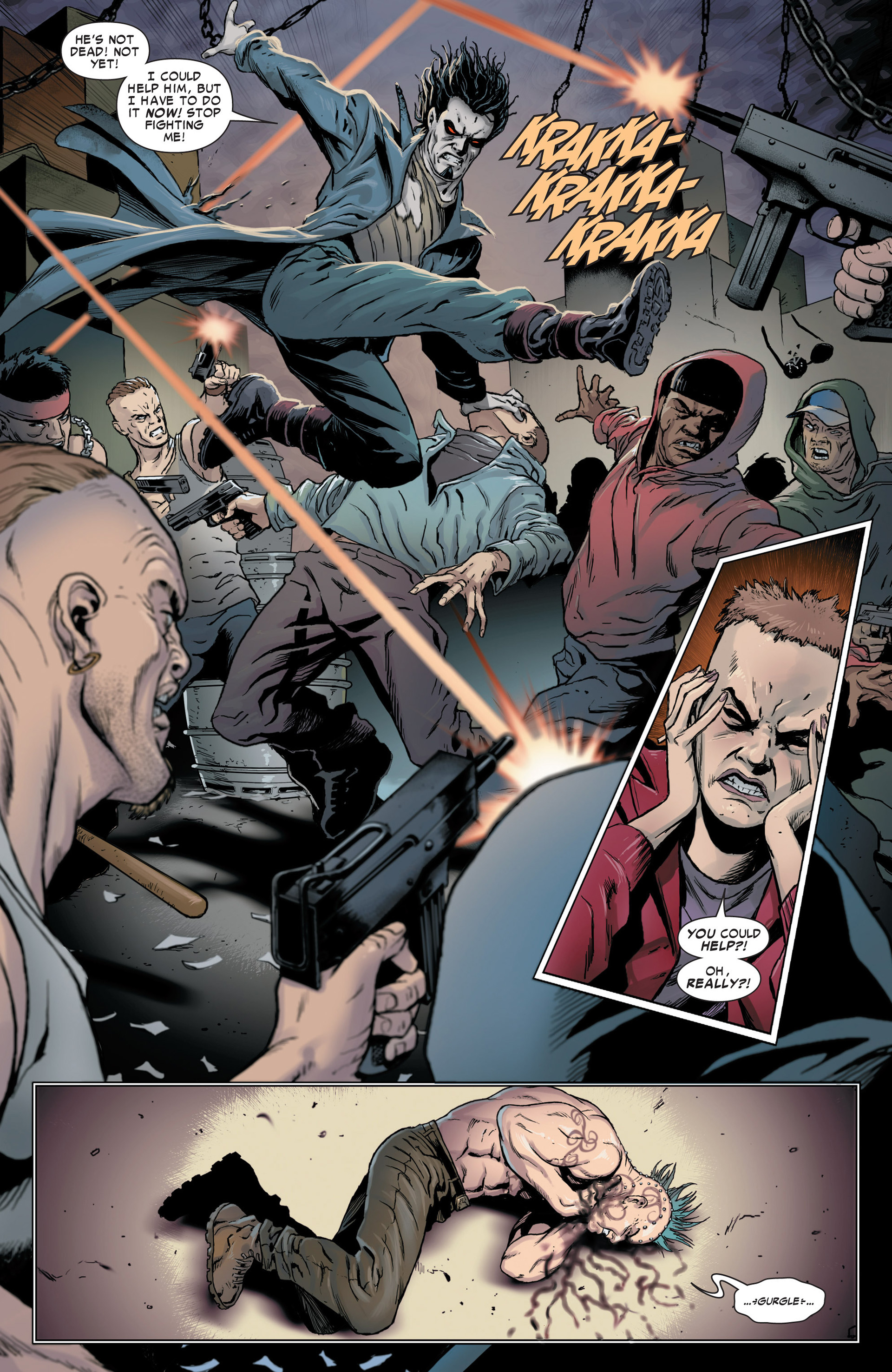 Read online Morbius: The Living Vampire comic -  Issue #3 - 6