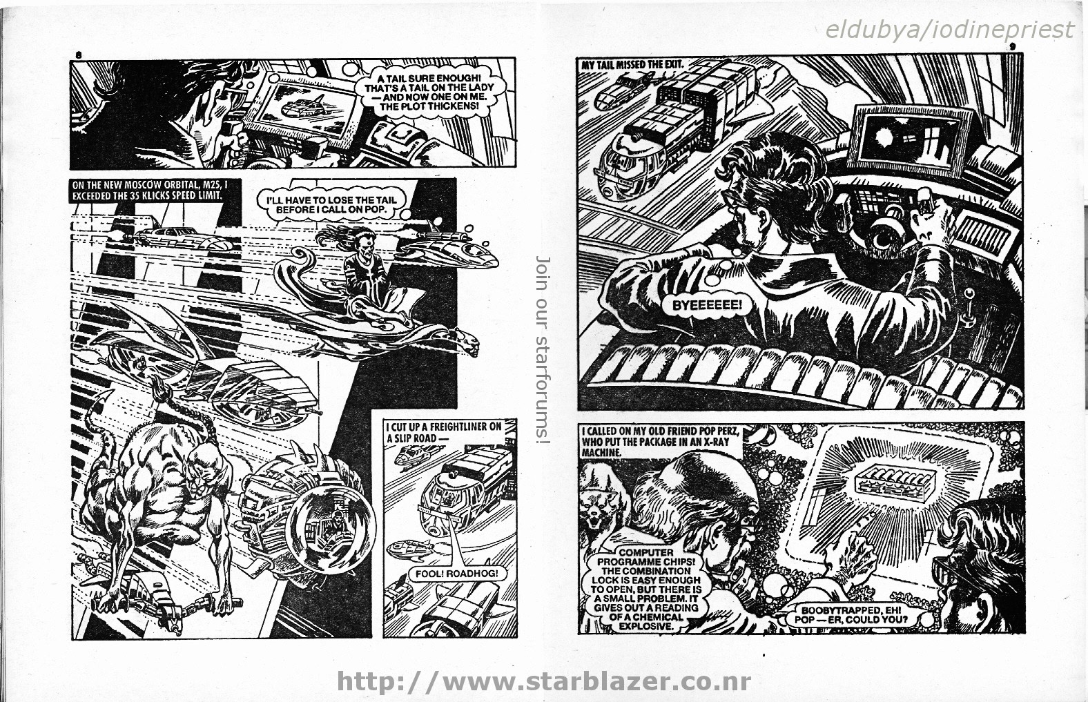 Read online Starblazer comic -  Issue #266 - 6