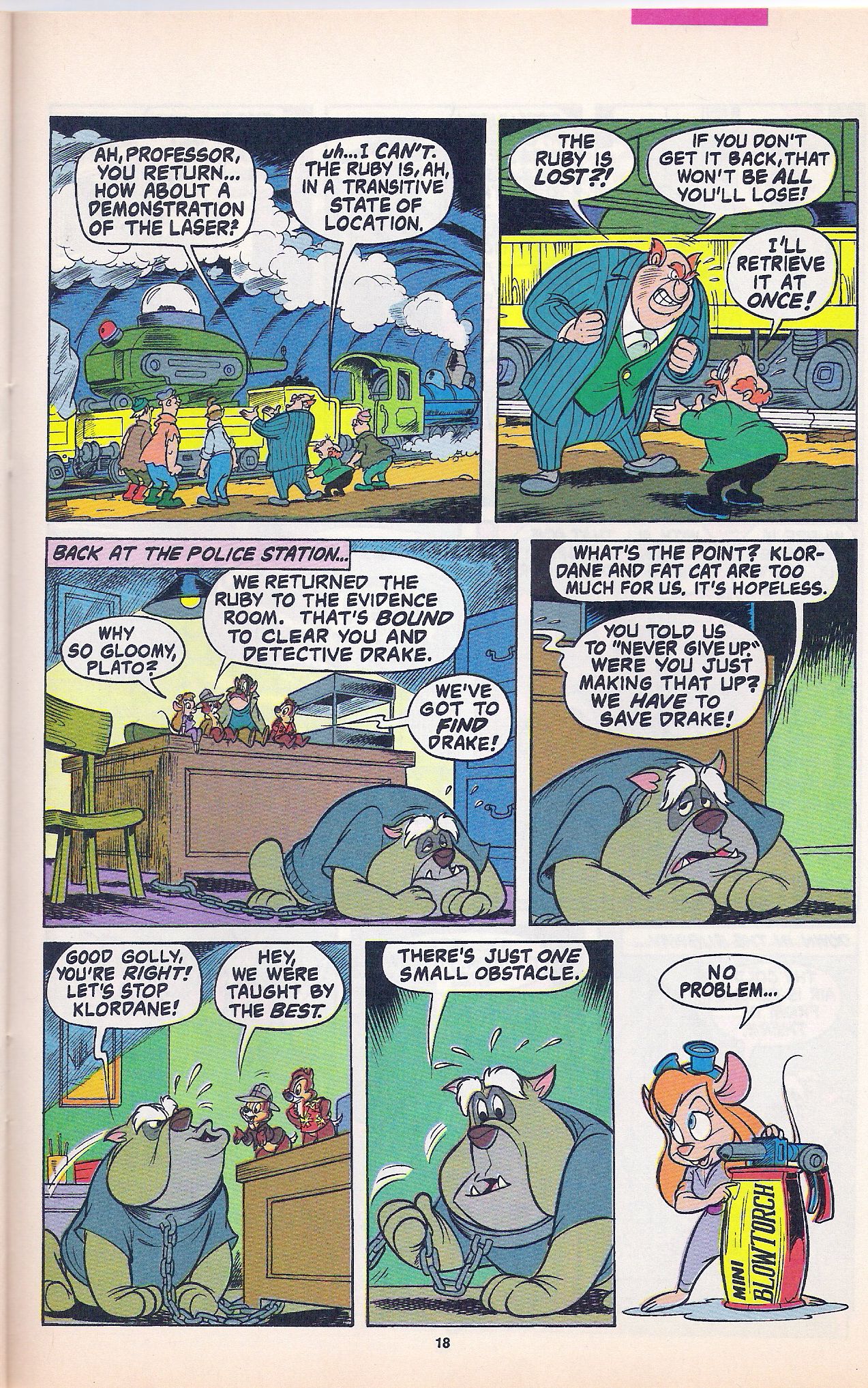 Read online Disney's Chip 'N Dale Rescue Rangers comic -  Issue #2 - 23
