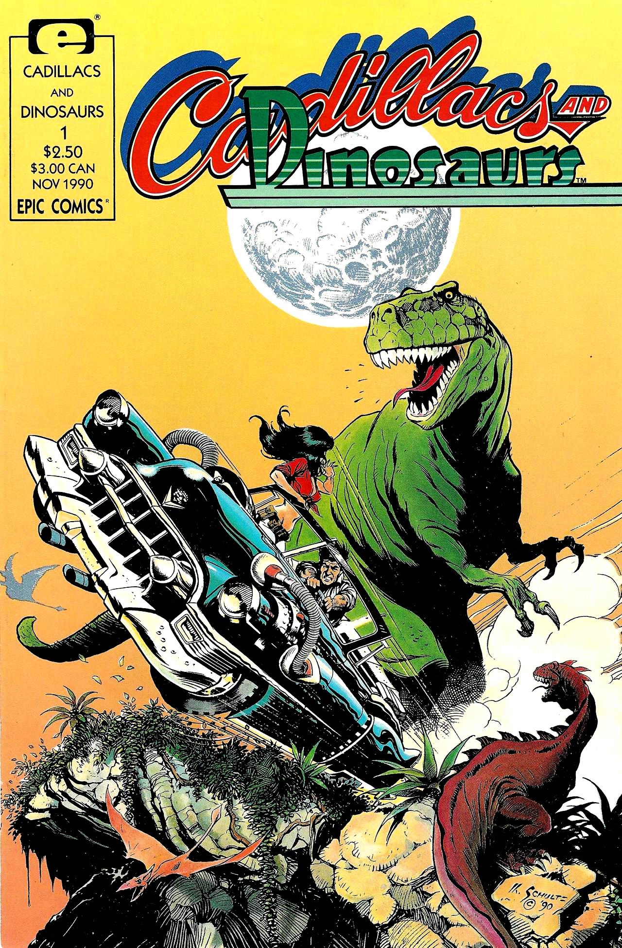 Read online Cadillacs & Dinosaurs comic -  Issue #1 - 1