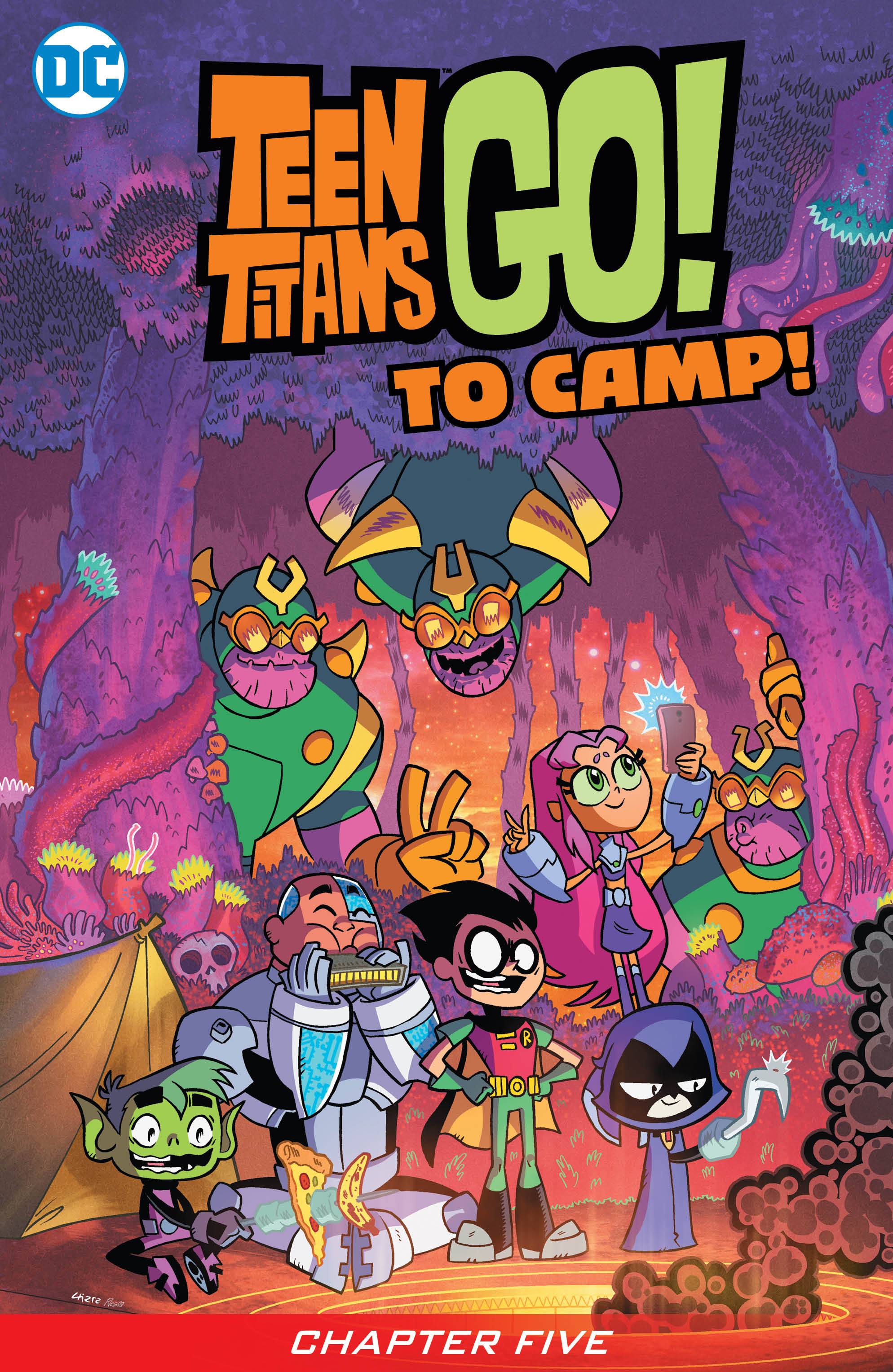 Read online Teen Titans Go! To Camp comic -  Issue #5 - 2