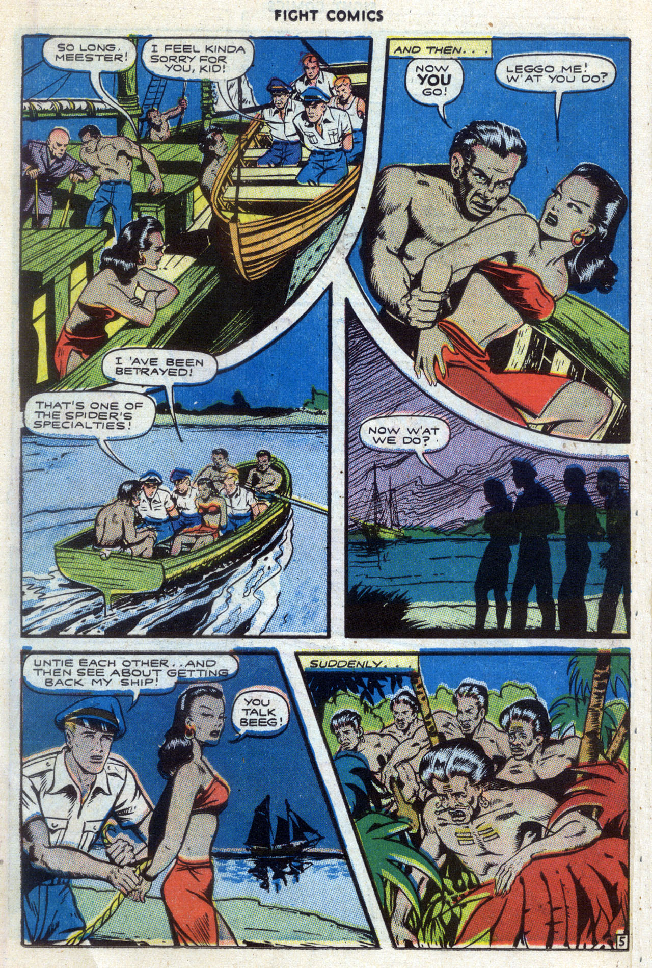 Read online Fight Comics comic -  Issue #39 - 38