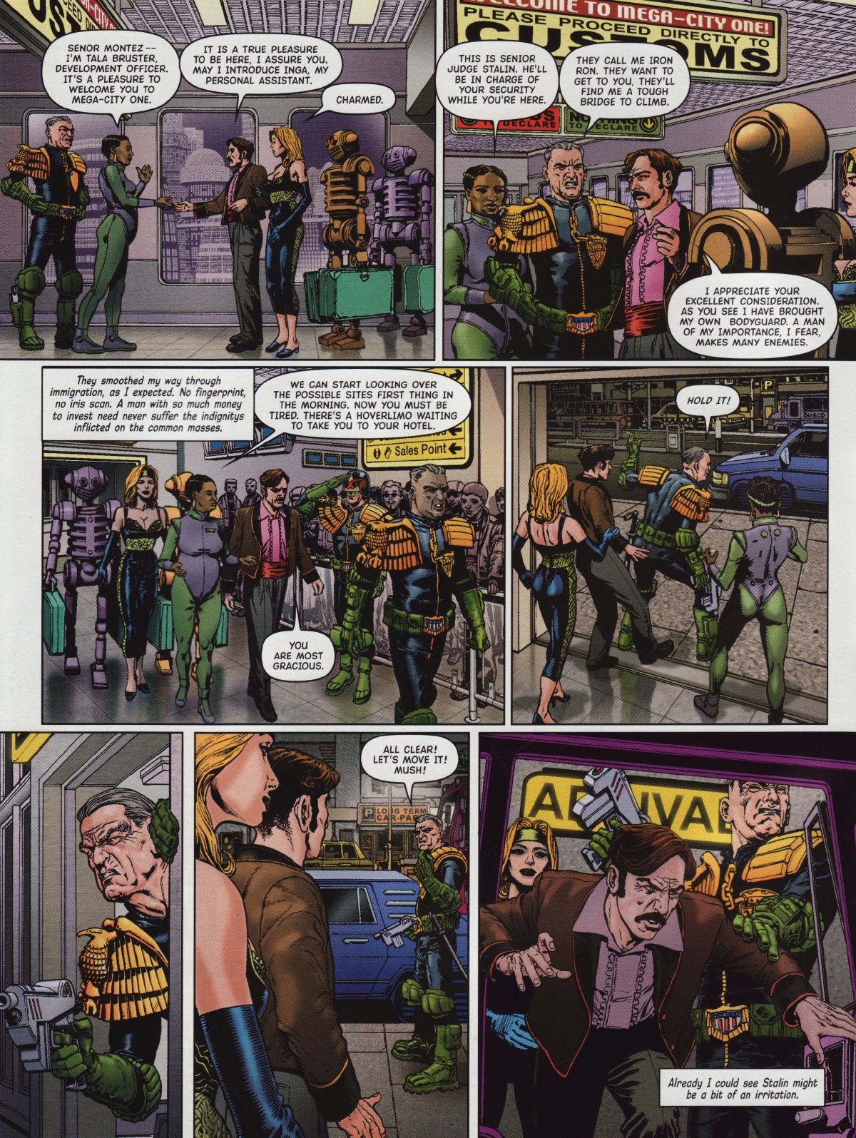 Judge Dredd Megazine (Vol. 5) issue 221 - Page 6
