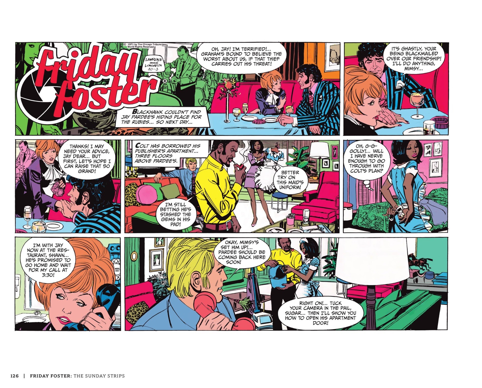 Read online Friday Foster: The Sunday Strips comic -  Issue # TPB (Part 2) - 27