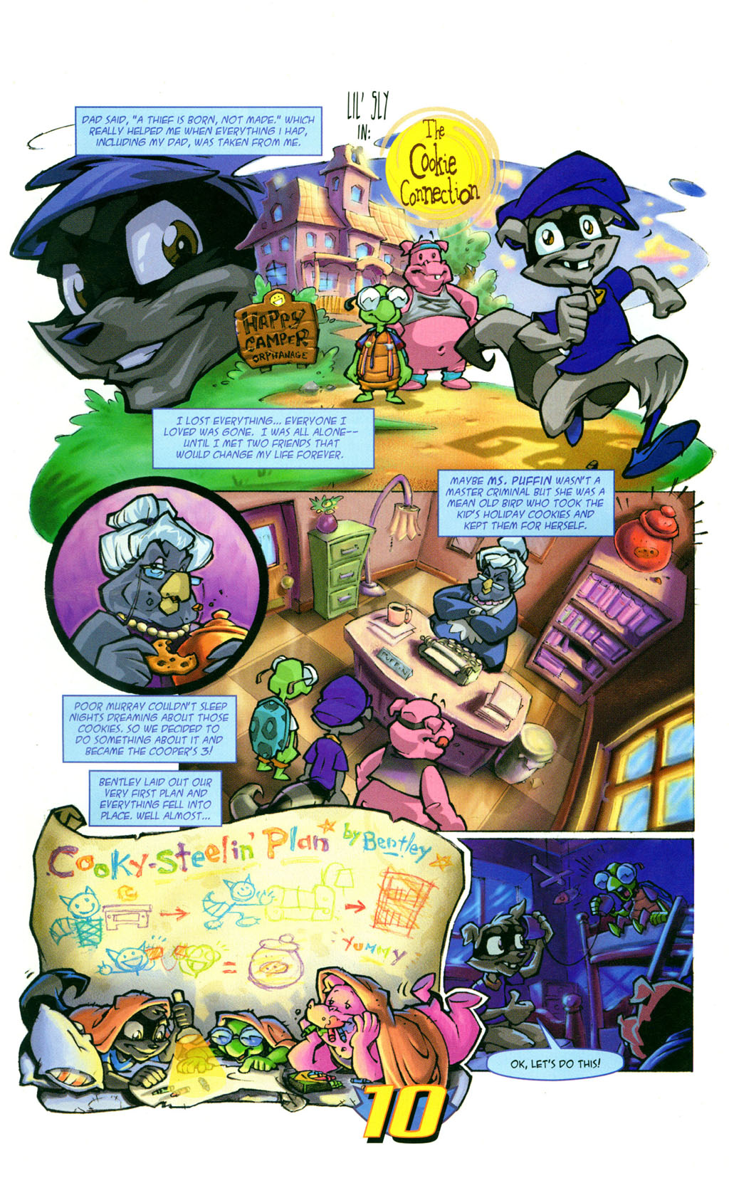 Read online The Adventures of Sly Cooper comic -  Issue #1 - 12