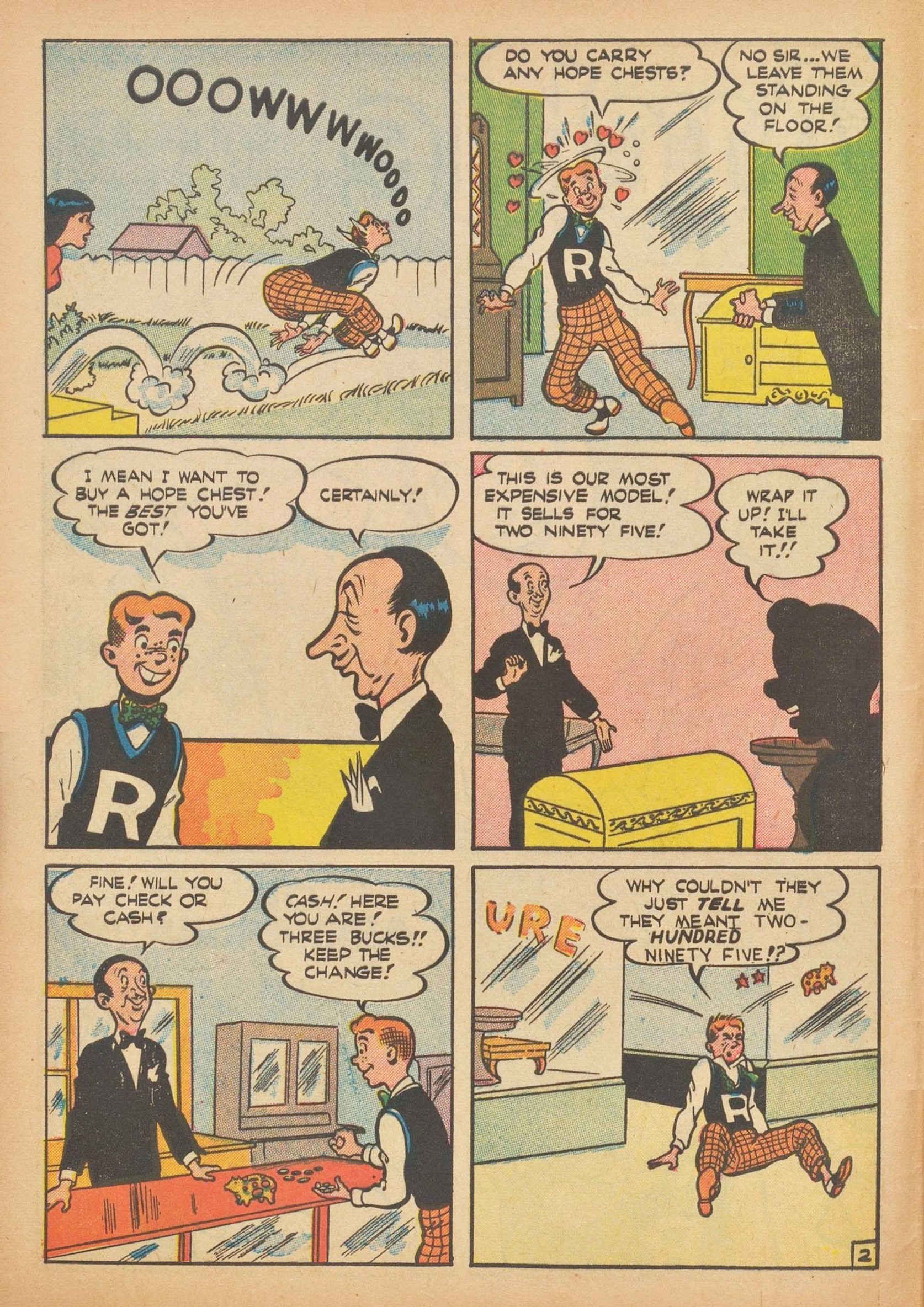 Read online Pep Comics comic -  Issue #75 - 4