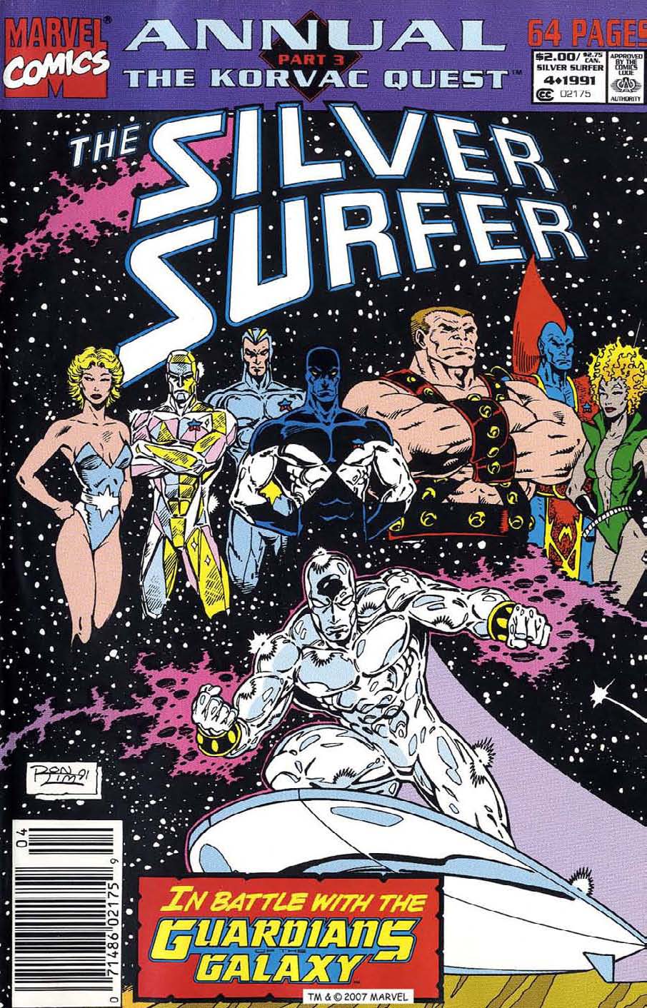 Read online Silver Surfer (1987) comic -  Issue # _Annual 4 - 1