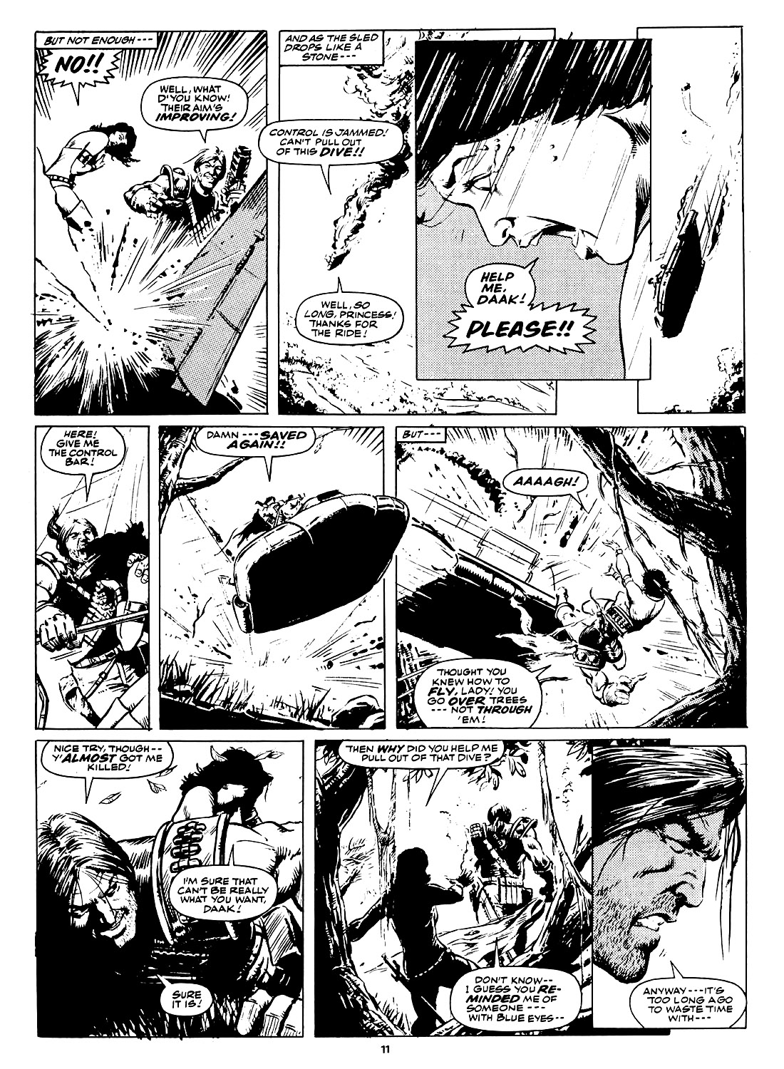 Read online Marvel Graphic Novel comic -  Issue #4 Abslom Daak, Dalek Killer - 11