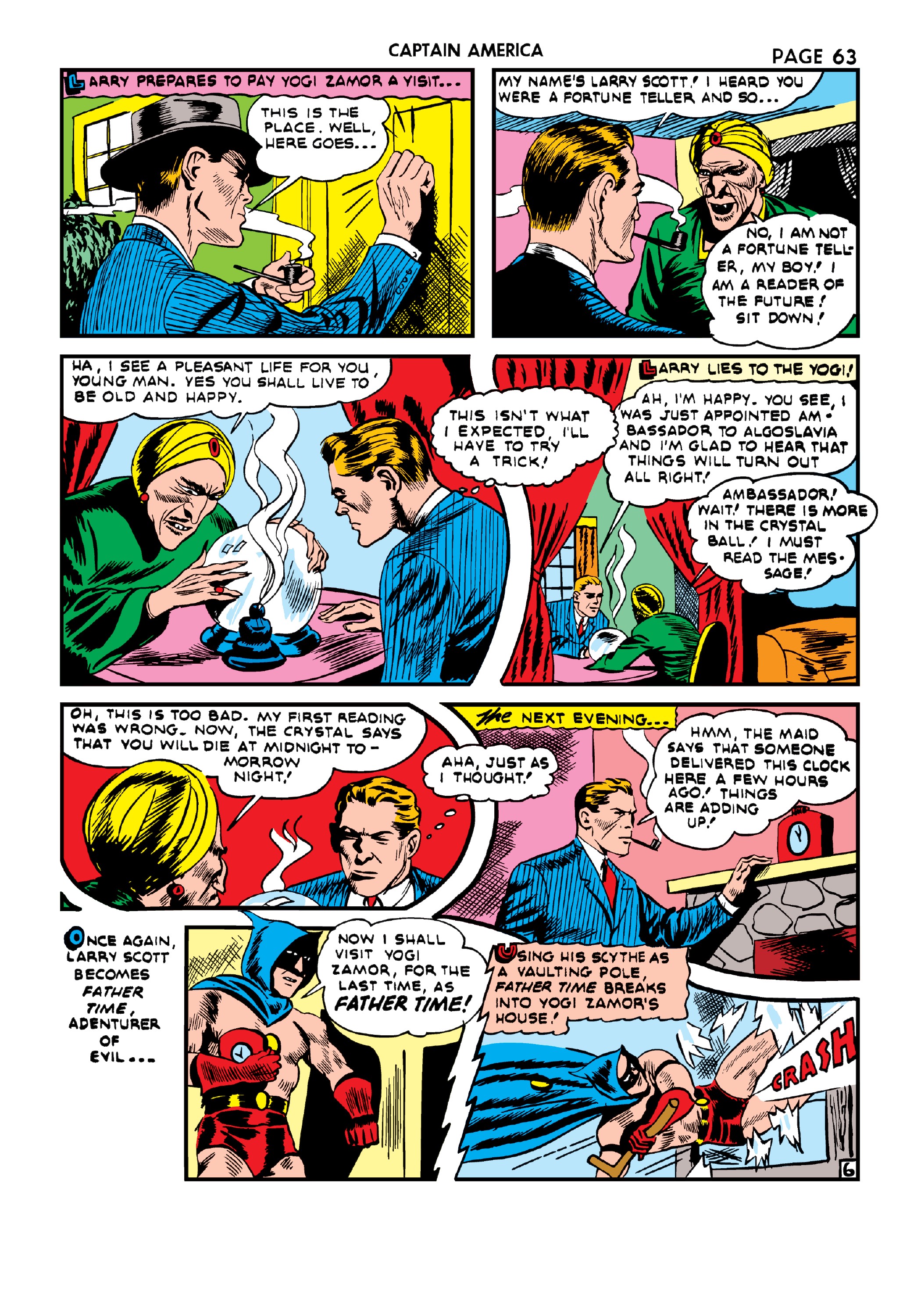 Read online Marvel Masterworks: Golden Age Captain America comic -  Issue # TPB 3 (Part 2) - 38