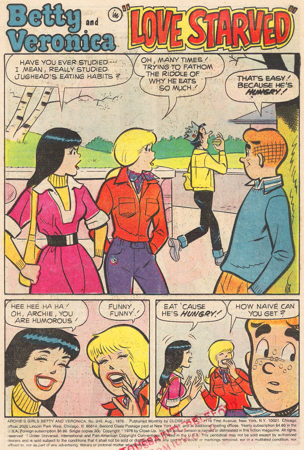 Read online Archie's Girls Betty and Veronica comic -  Issue #248 - 3