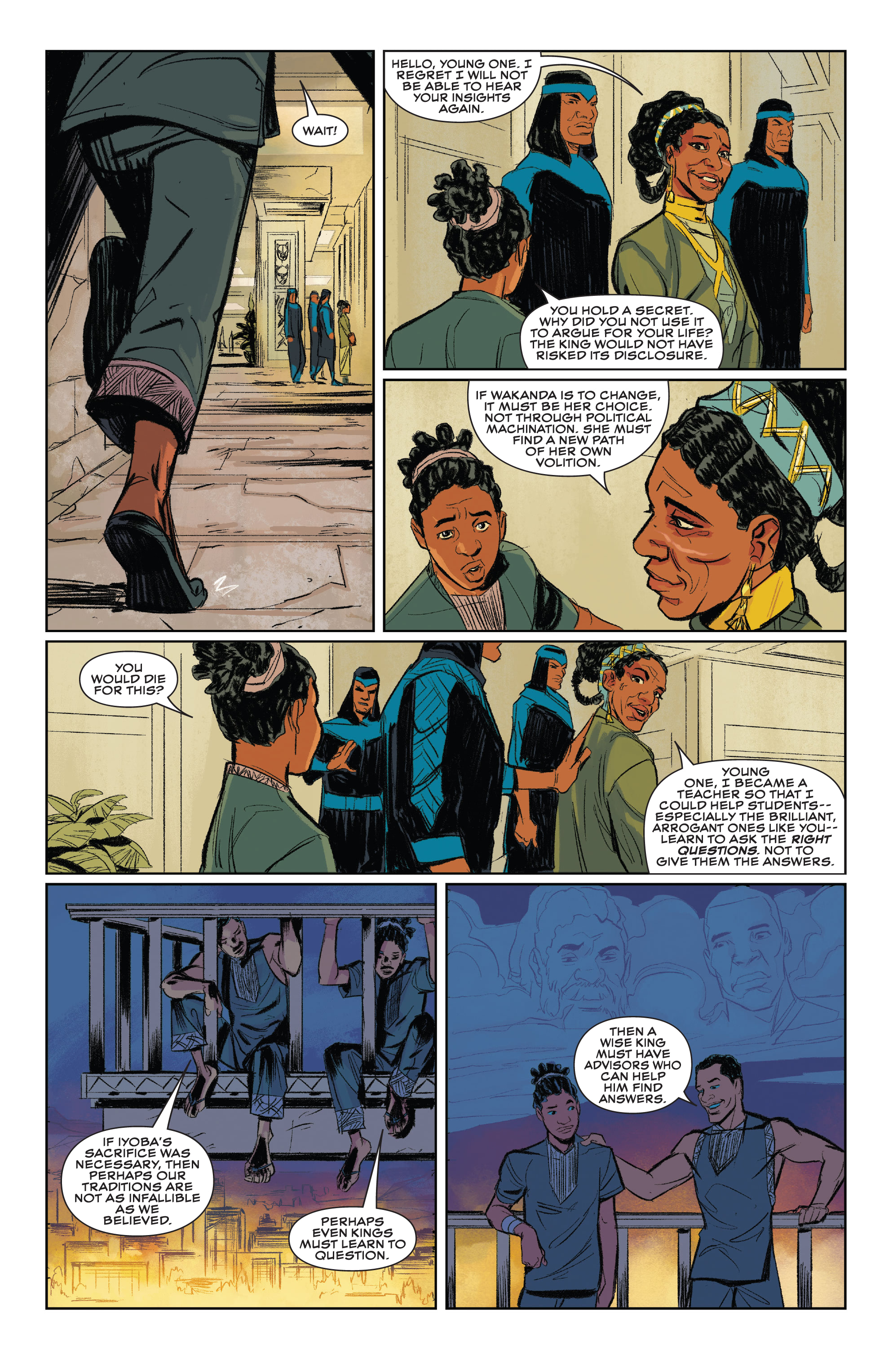 Read online Marvel's Voices: Wakanda Forever comic -  Issue #1 - 21