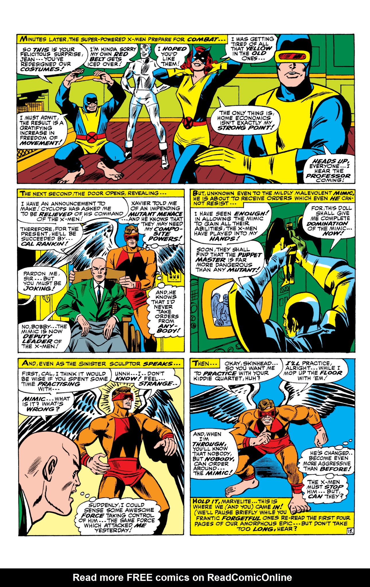 Read online Marvel Masterworks: The X-Men comic -  Issue # TPB 3 (Part 2) - 23