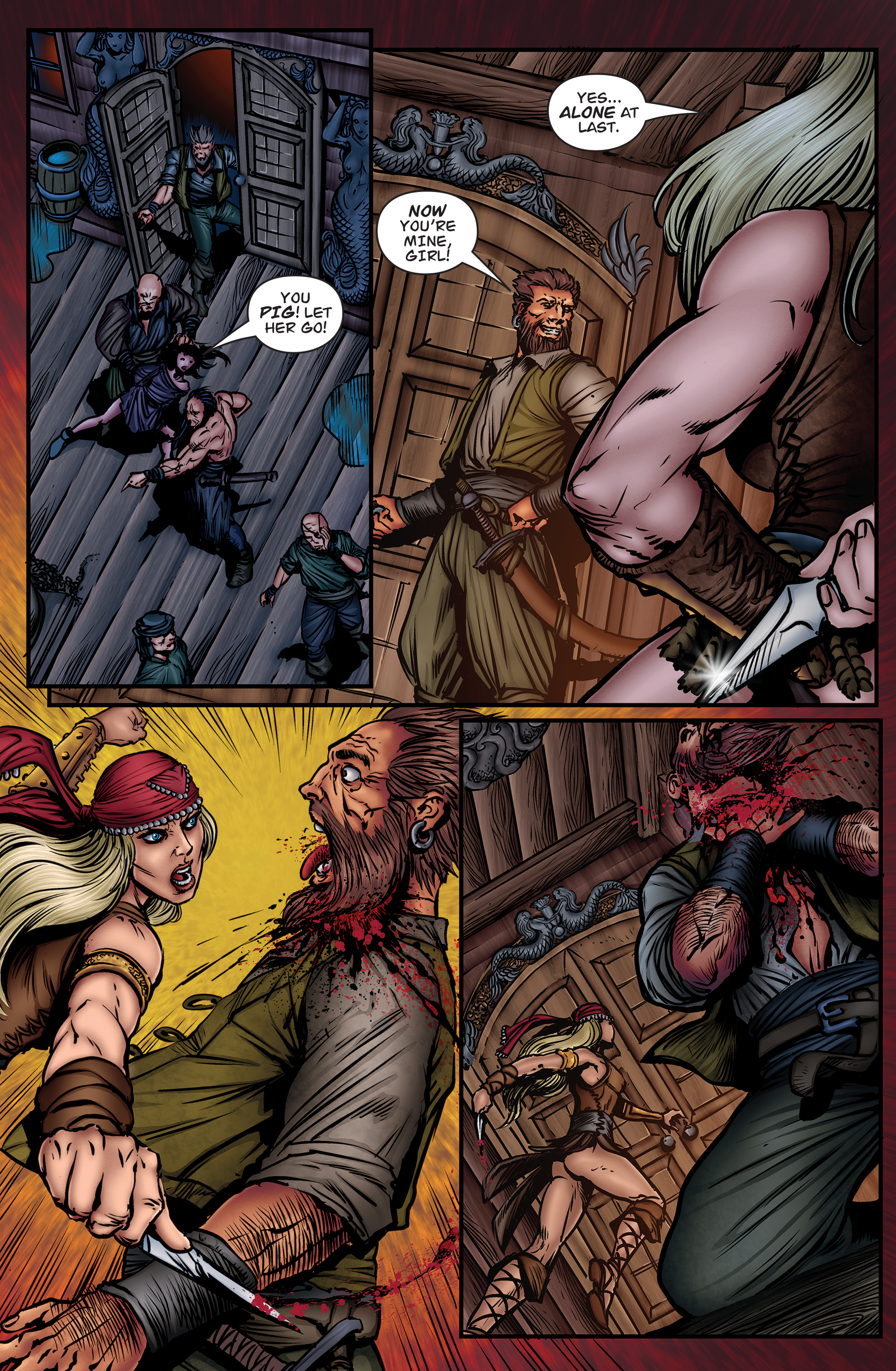 Read online Arhian: Head Huntress comic -  Issue #4 - 19