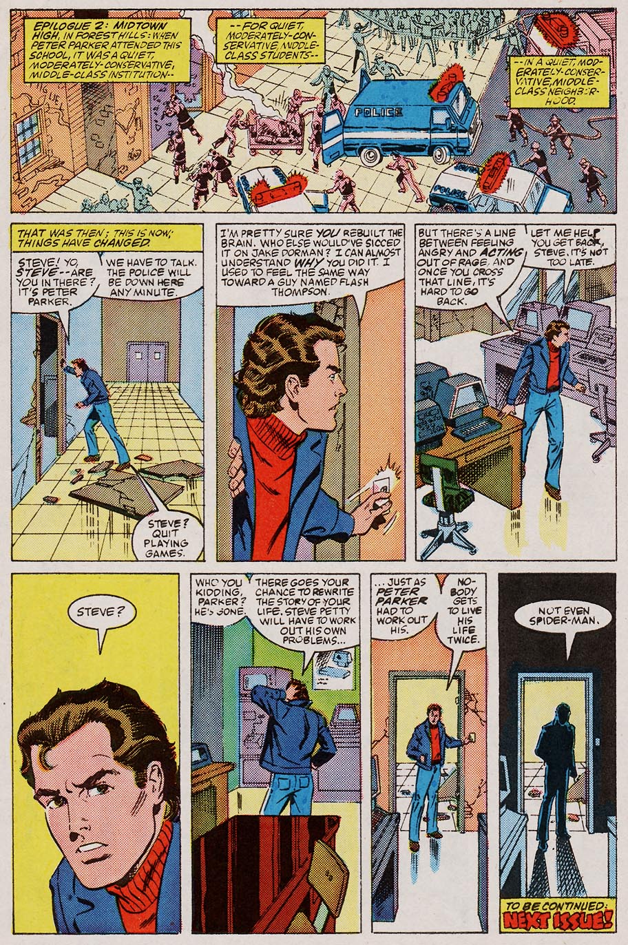 Read online Web of Spider-Man (1985) comic -  Issue #35 - 24