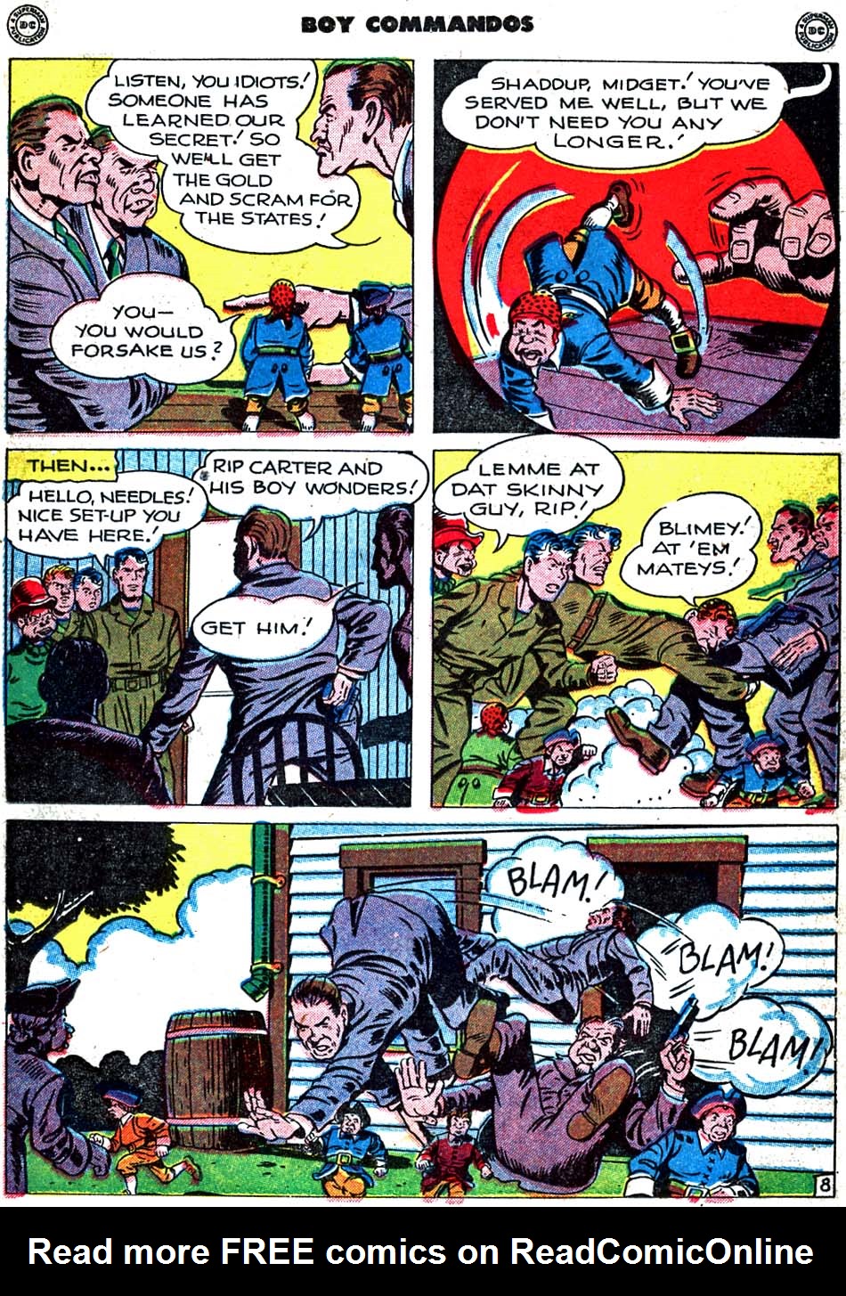 Read online Boy Commandos comic -  Issue #18 - 29