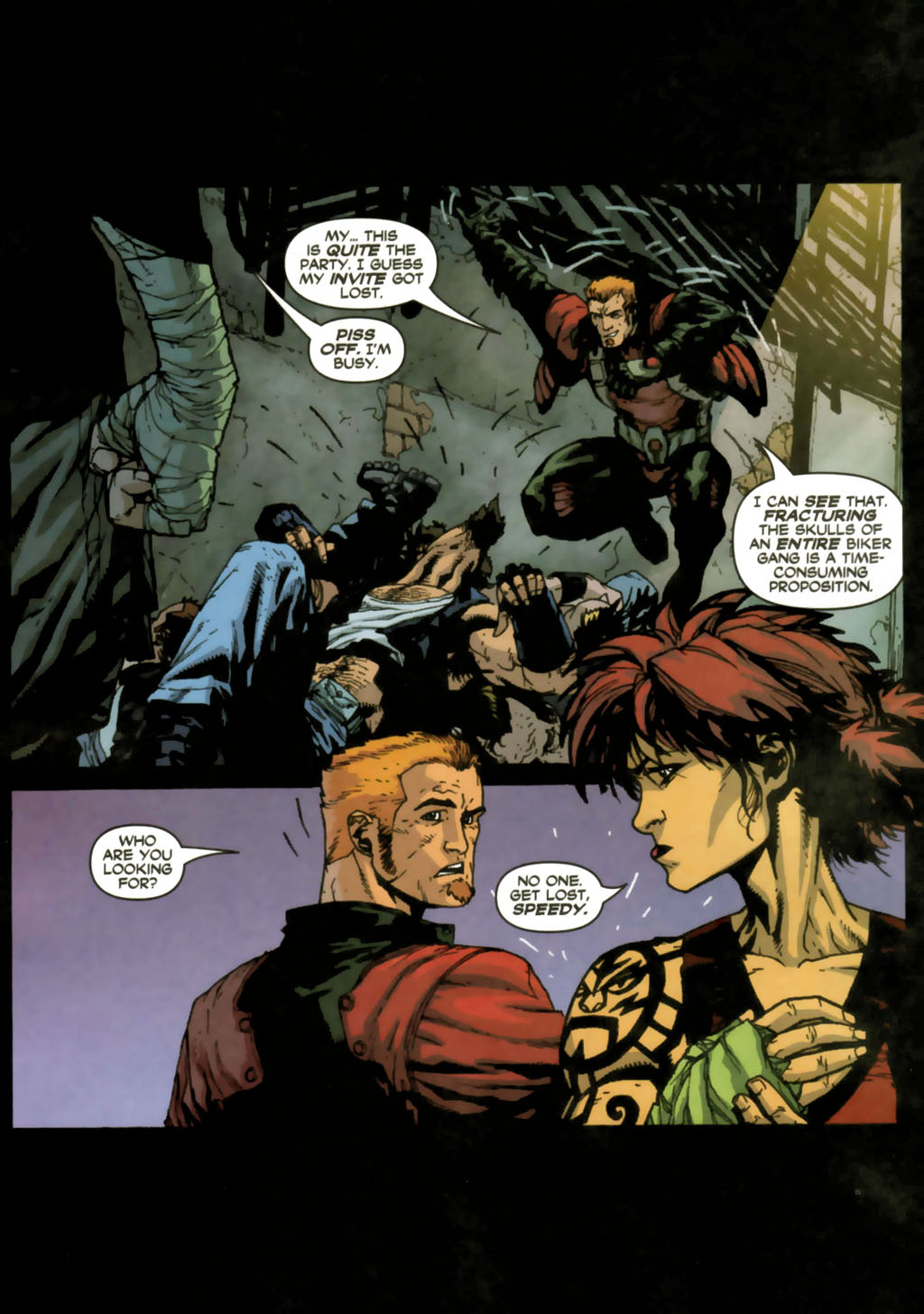 Read online Outsiders (2003) comic -  Issue #17 - 15