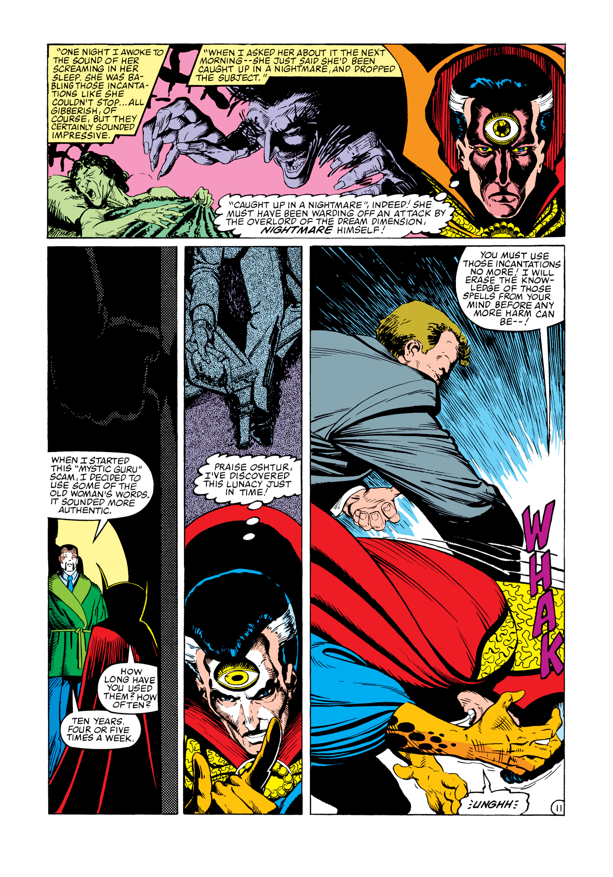 Read online Marvel Masterworks: Doctor Strange comic -  Issue # TPB 10 (Part 2) - 77