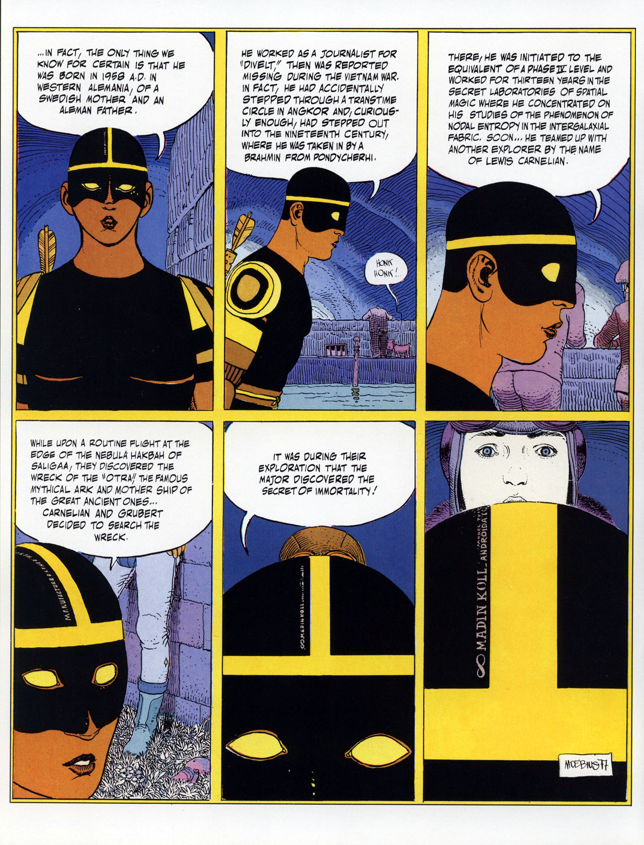 Read online Epic Graphic Novel: Moebius comic -  Issue # TPB 3 - 64