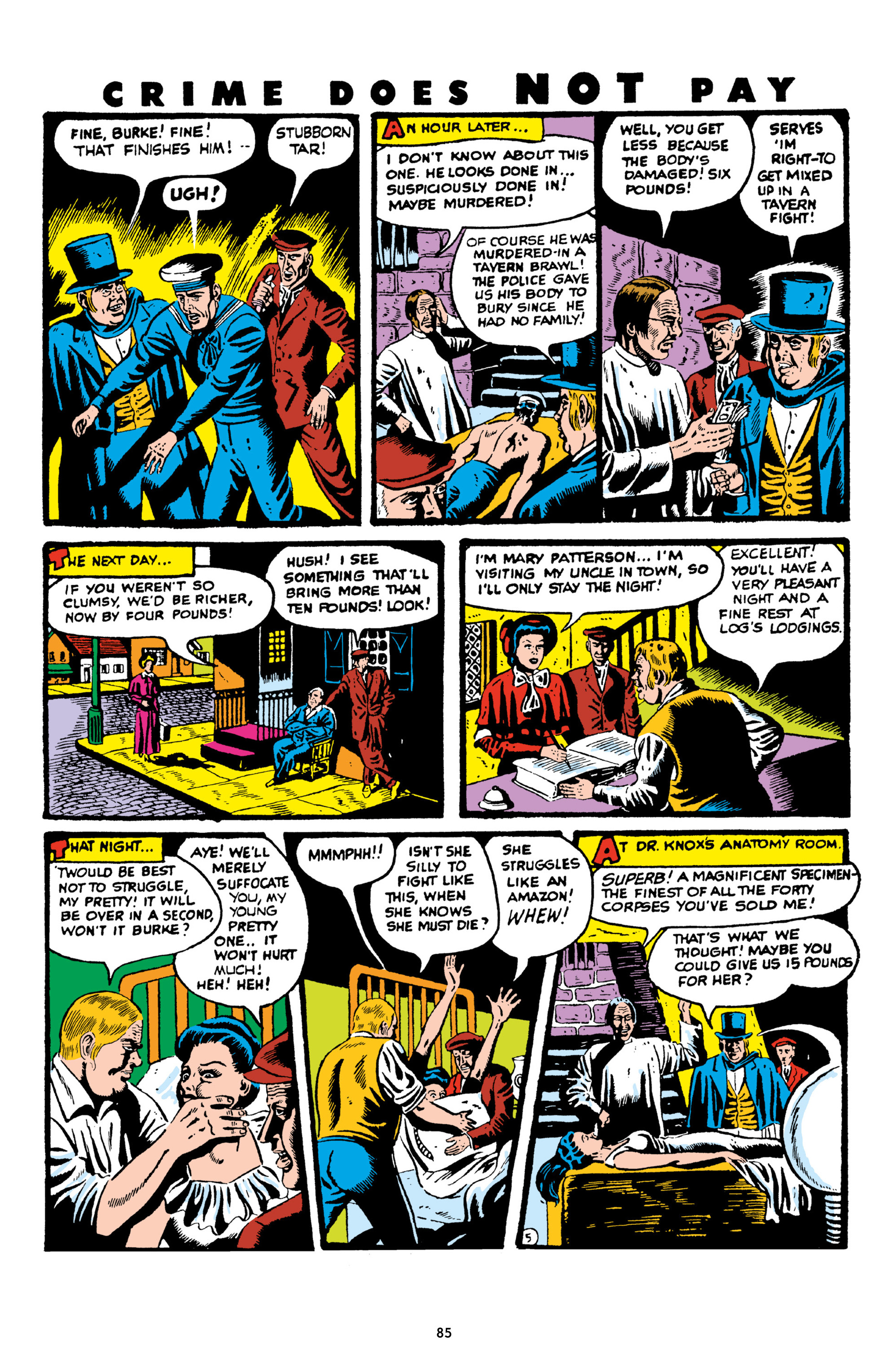 Read online Crime Does Not Pay Archives comic -  Issue # TPB 6 (Part 1) - 87