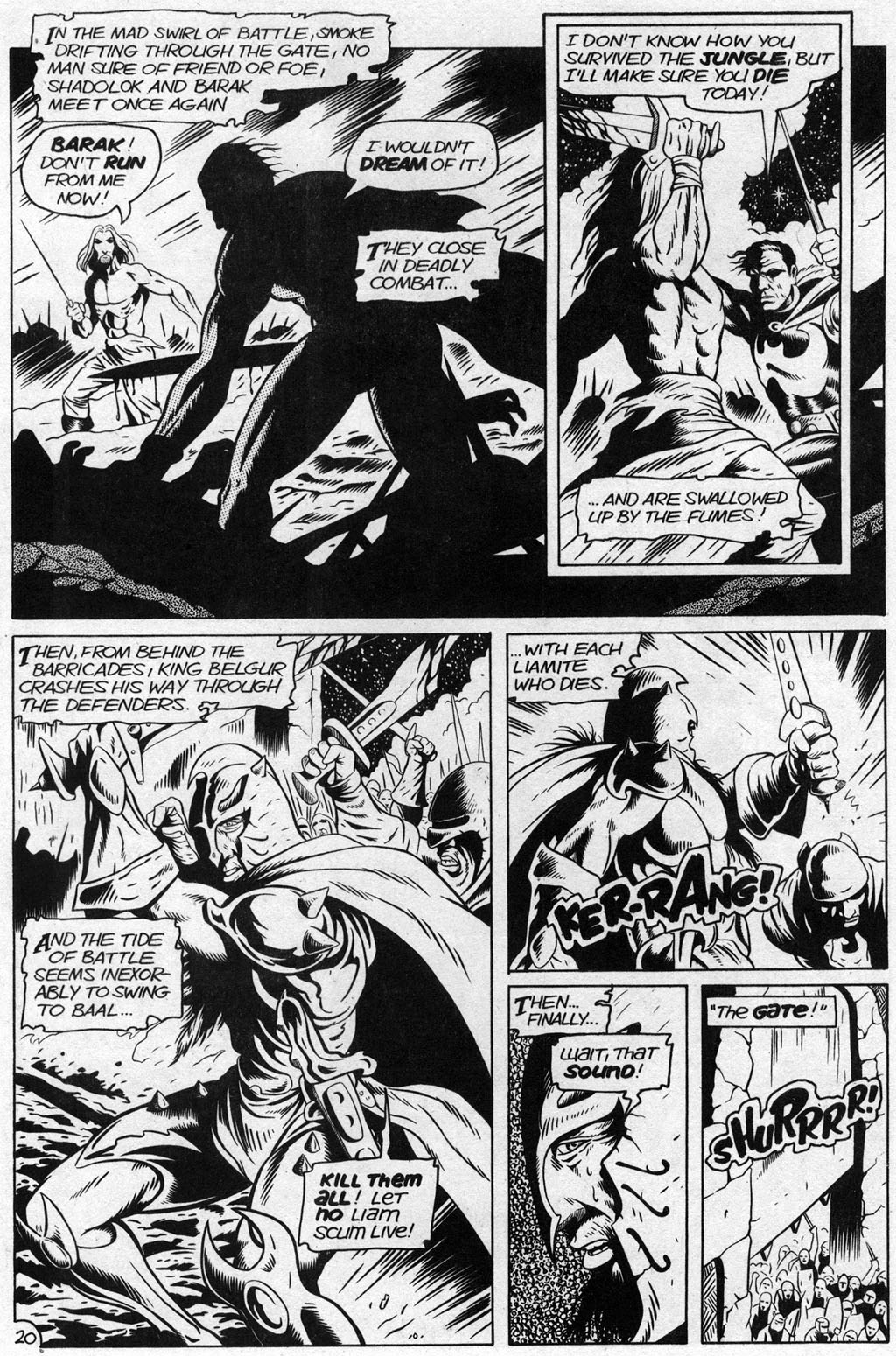 Read online Adventurers (1989) comic -  Issue #4 - 20