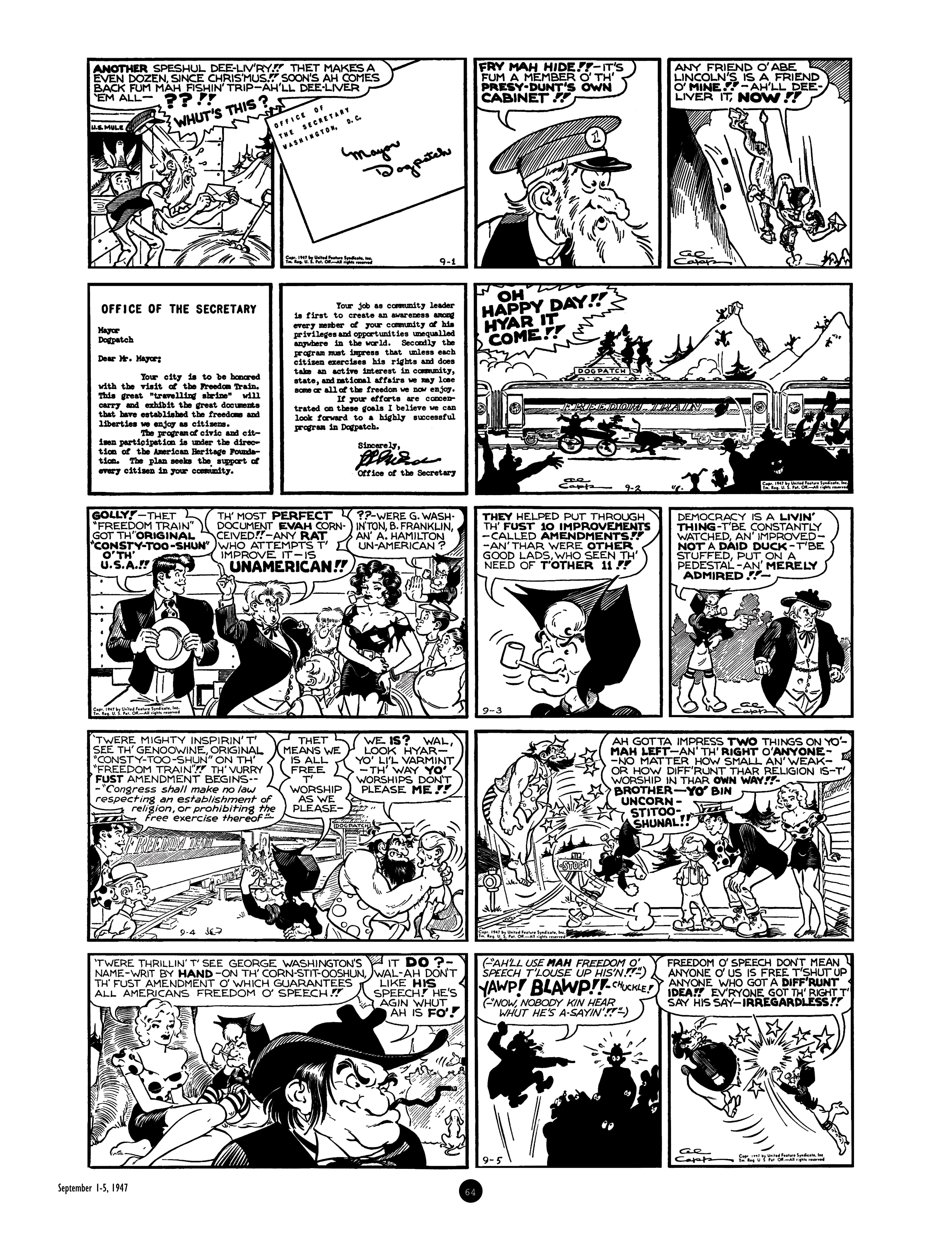 Read online Al Capp's Li'l Abner Complete Daily & Color Sunday Comics comic -  Issue # TPB 7 (Part 1) - 64