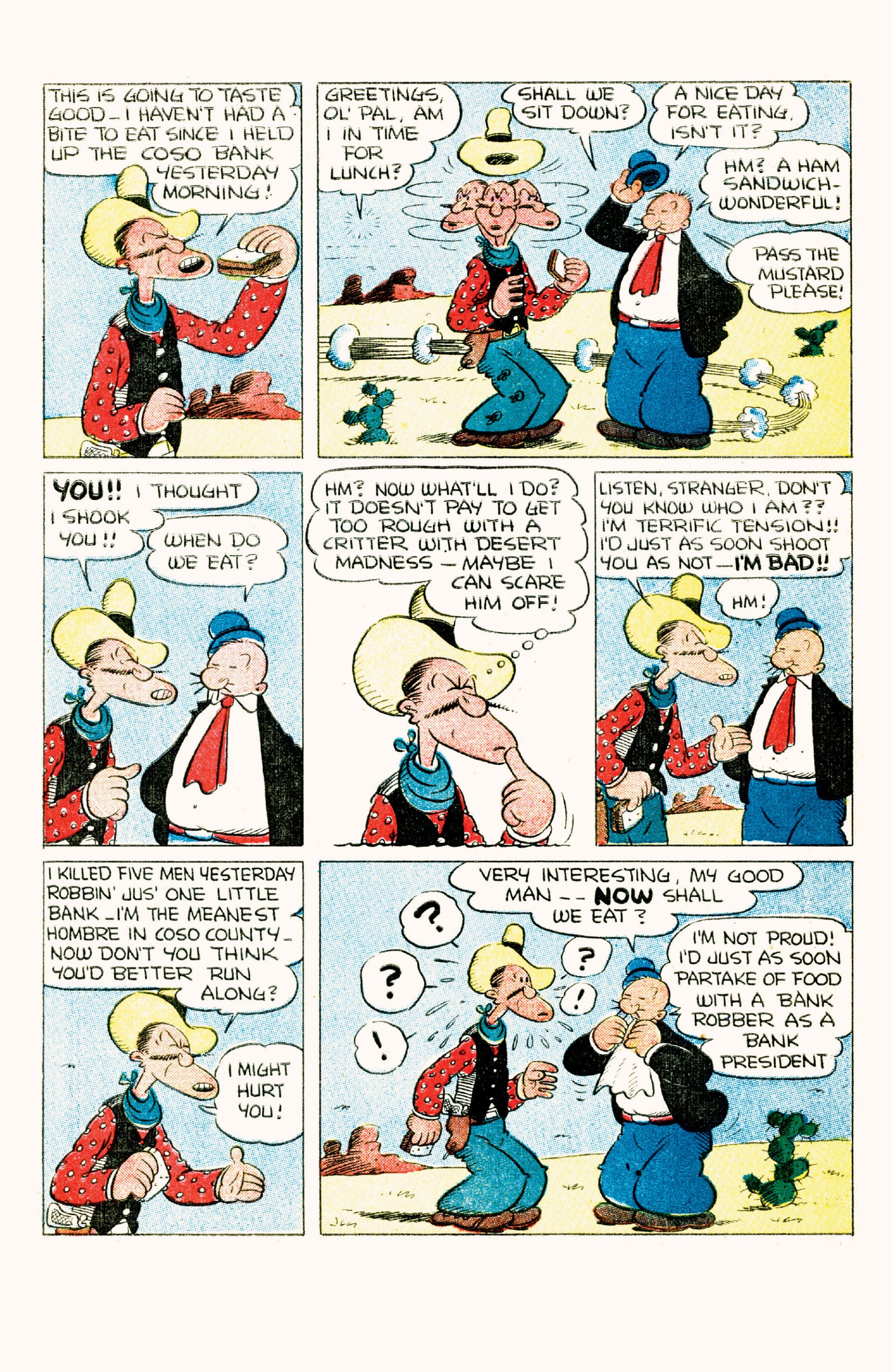 Read online Classic Popeye comic -  Issue #6 - 32