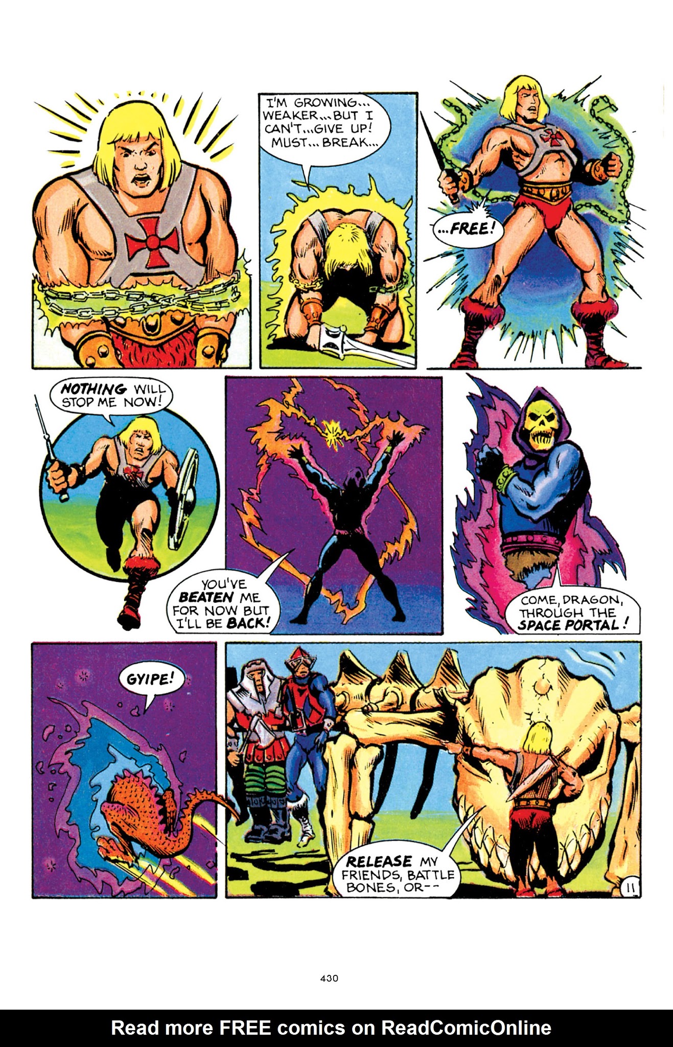 Read online He-Man and the Masters of the Universe Minicomic Collection comic -  Issue # TPB 1 - 420
