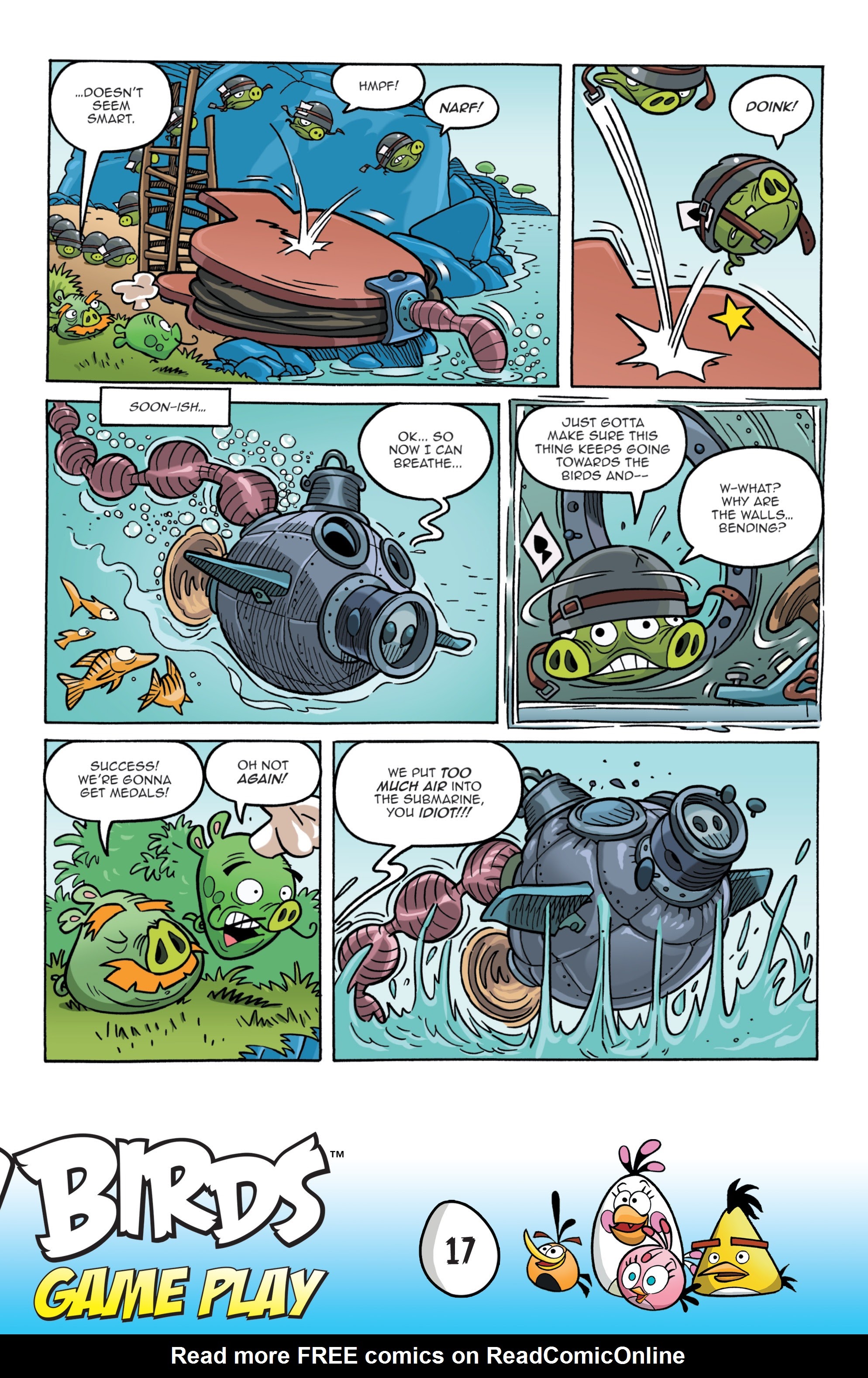 Read online Angry Birds Comics: Game Play comic -  Issue #1 - 19