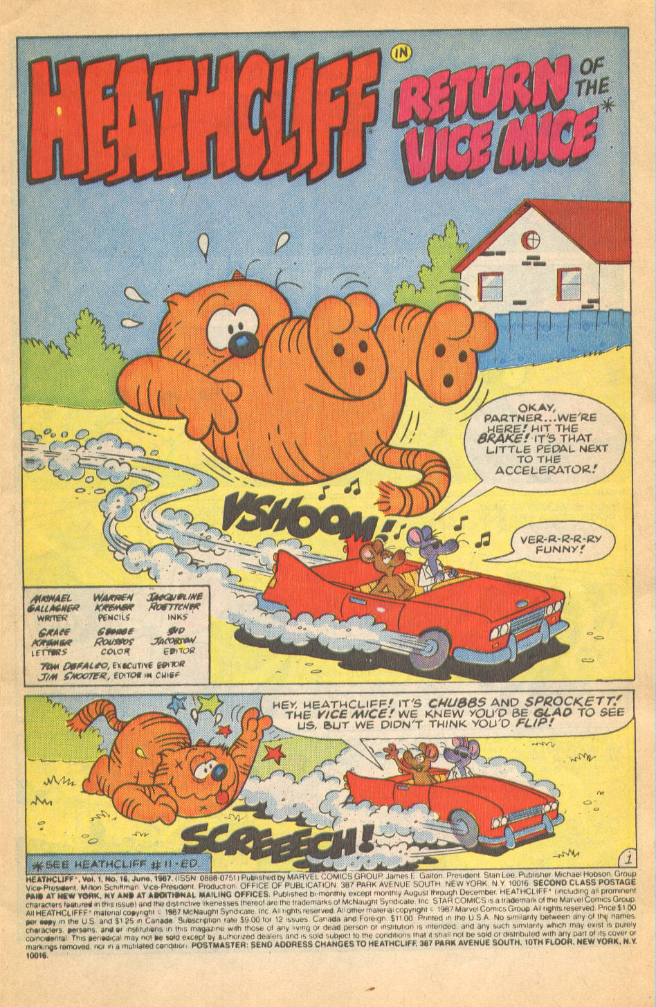 Read online Heathcliff comic -  Issue #16 - 3
