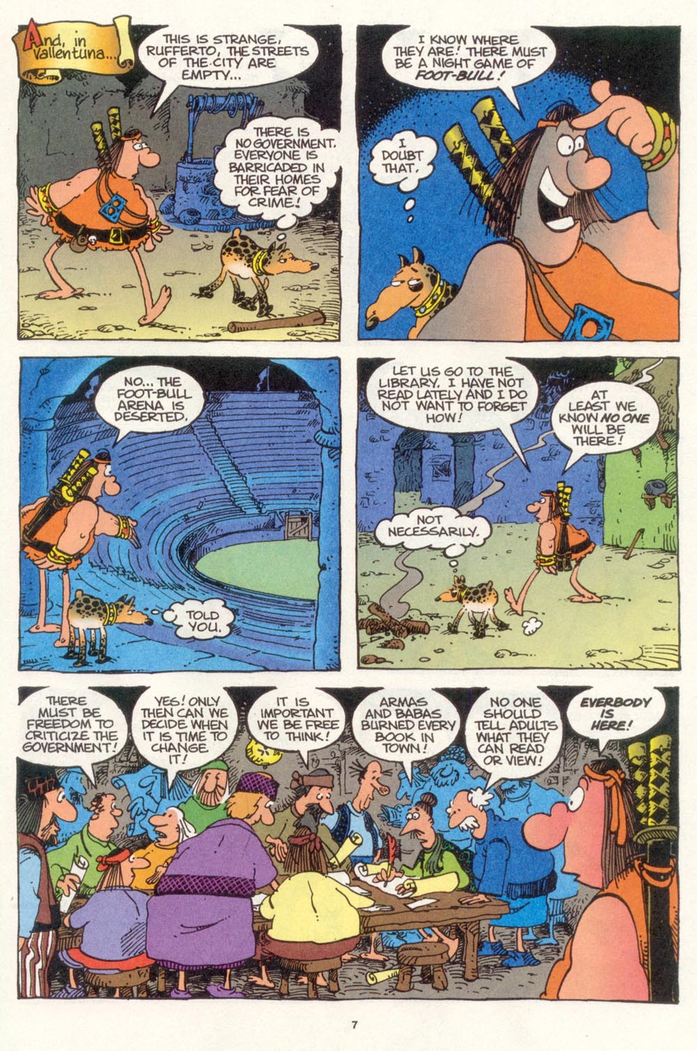 Read online Sergio Aragonés Groo the Wanderer comic -  Issue #108 - 9