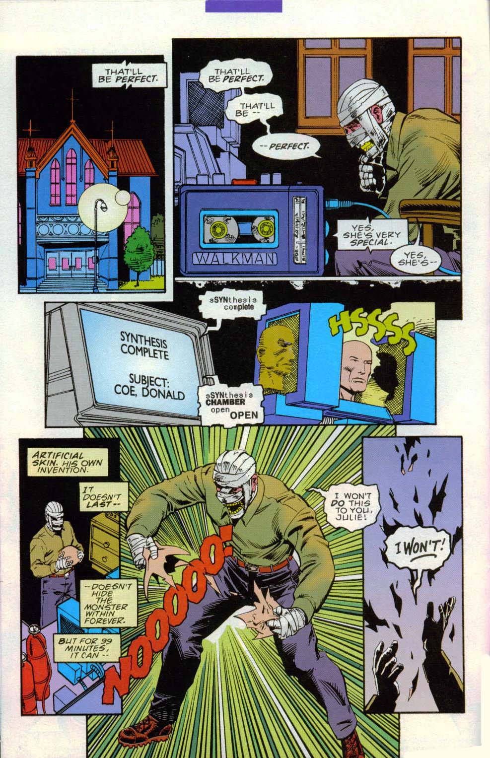 Read online Darkman (1993) comic -  Issue #4 - 10