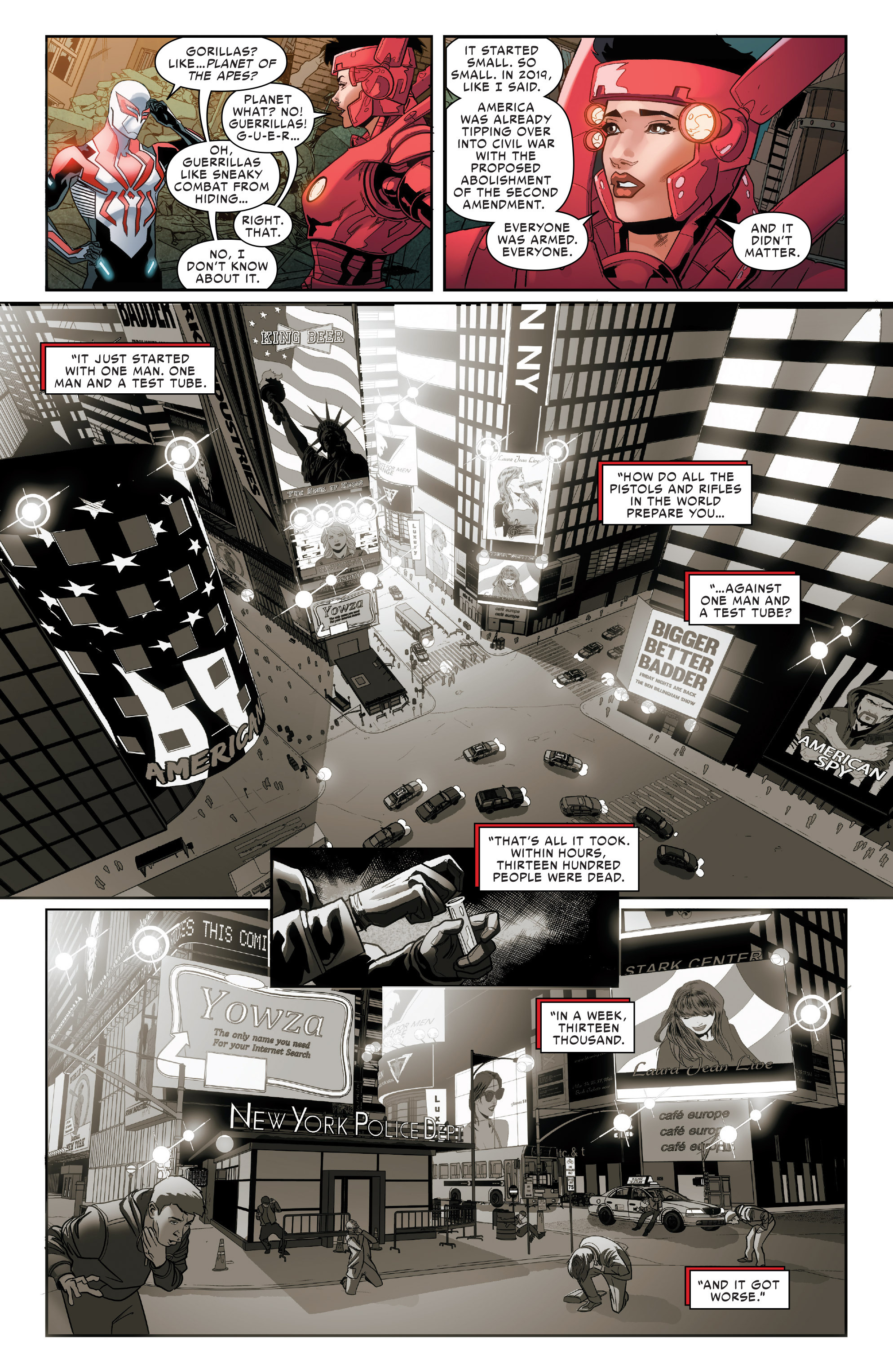 Read online Spider-Man 2099 (2015) comic -  Issue #11 - 16