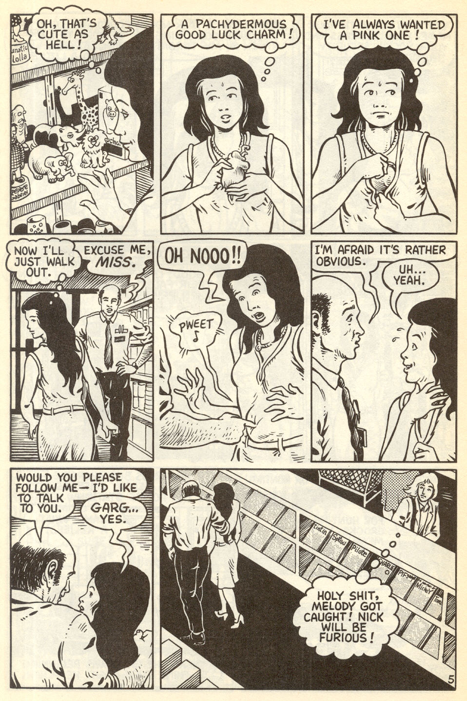 Read online Melody comic -  Issue #3 - 7