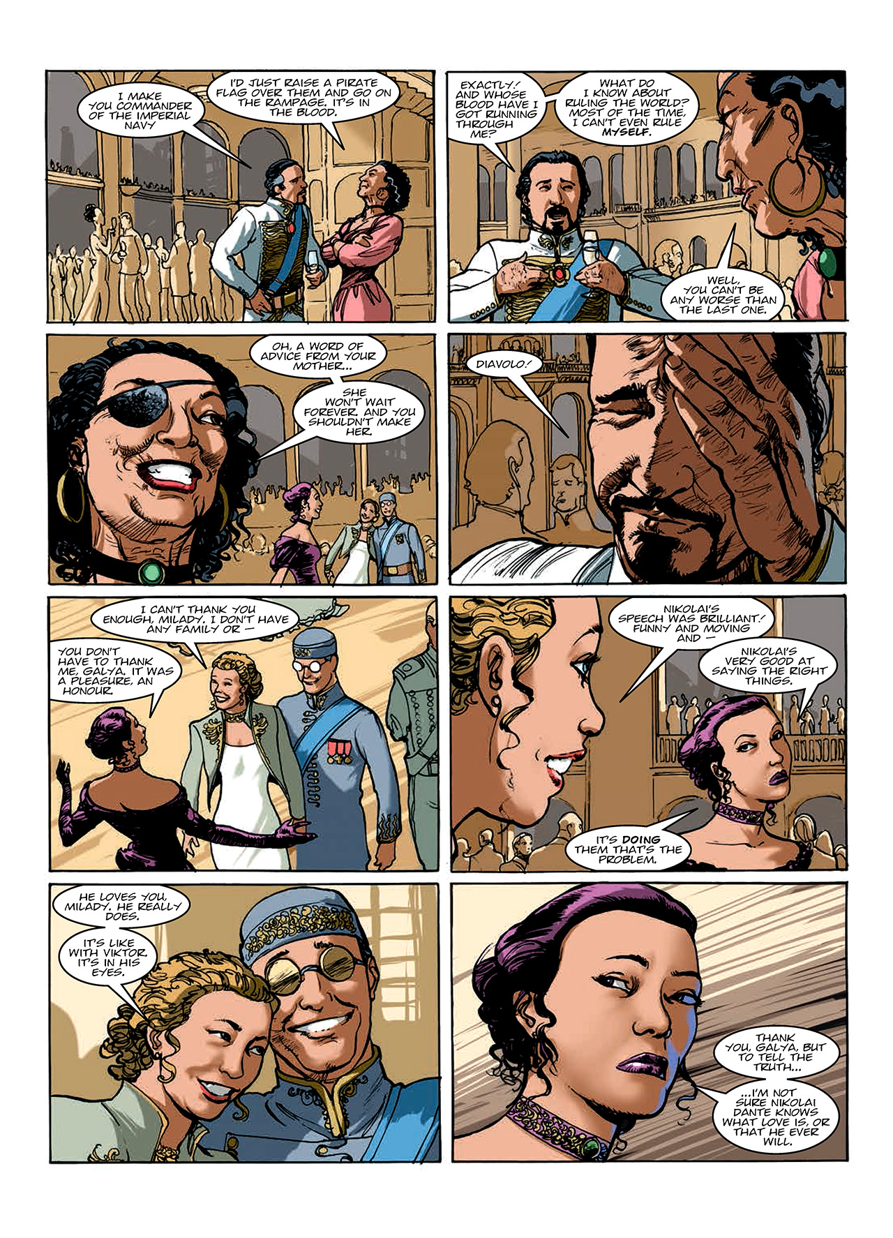 Read online Nikolai Dante comic -  Issue # TPB 10 - 81